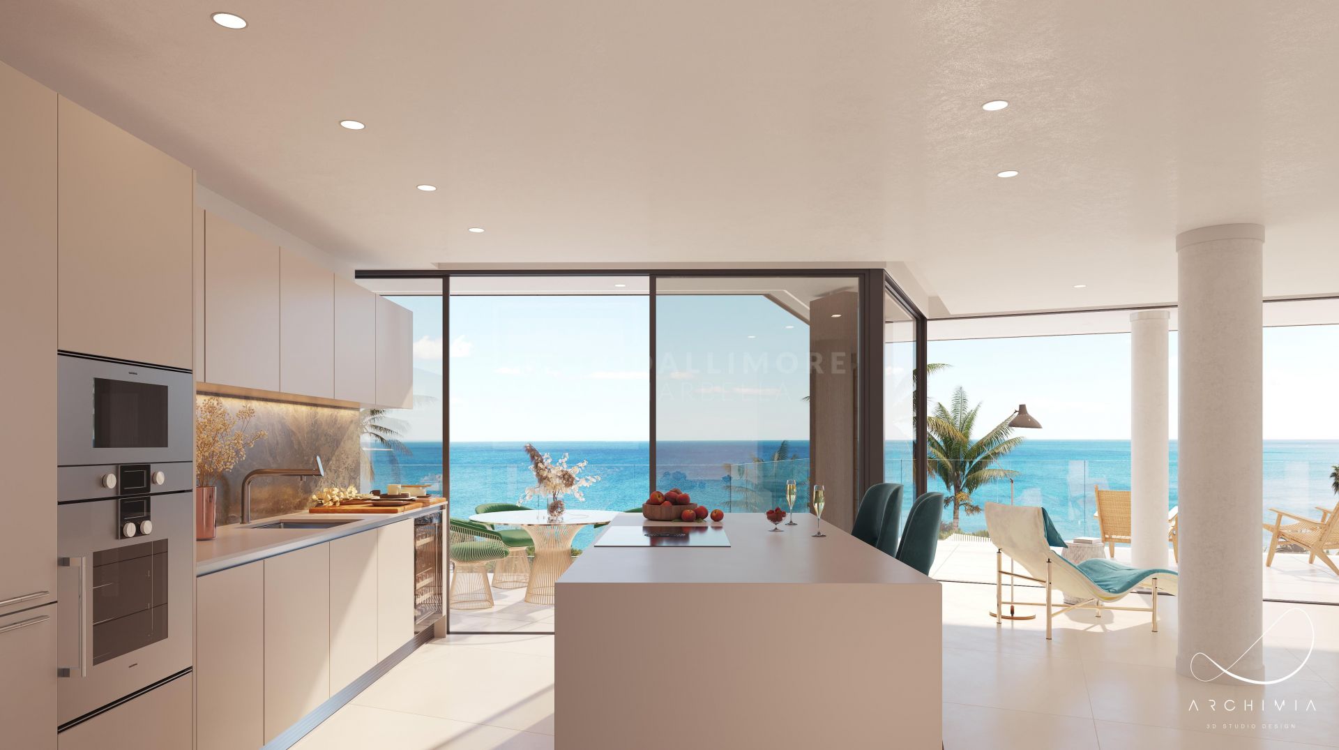 DÚPLEX CONTEMPORÁNEO DE 2 DORMITORIOS CON VISTAS AL MAR Y EXCLUSIVA ZONA EXTERIOR EN ESTEPONA