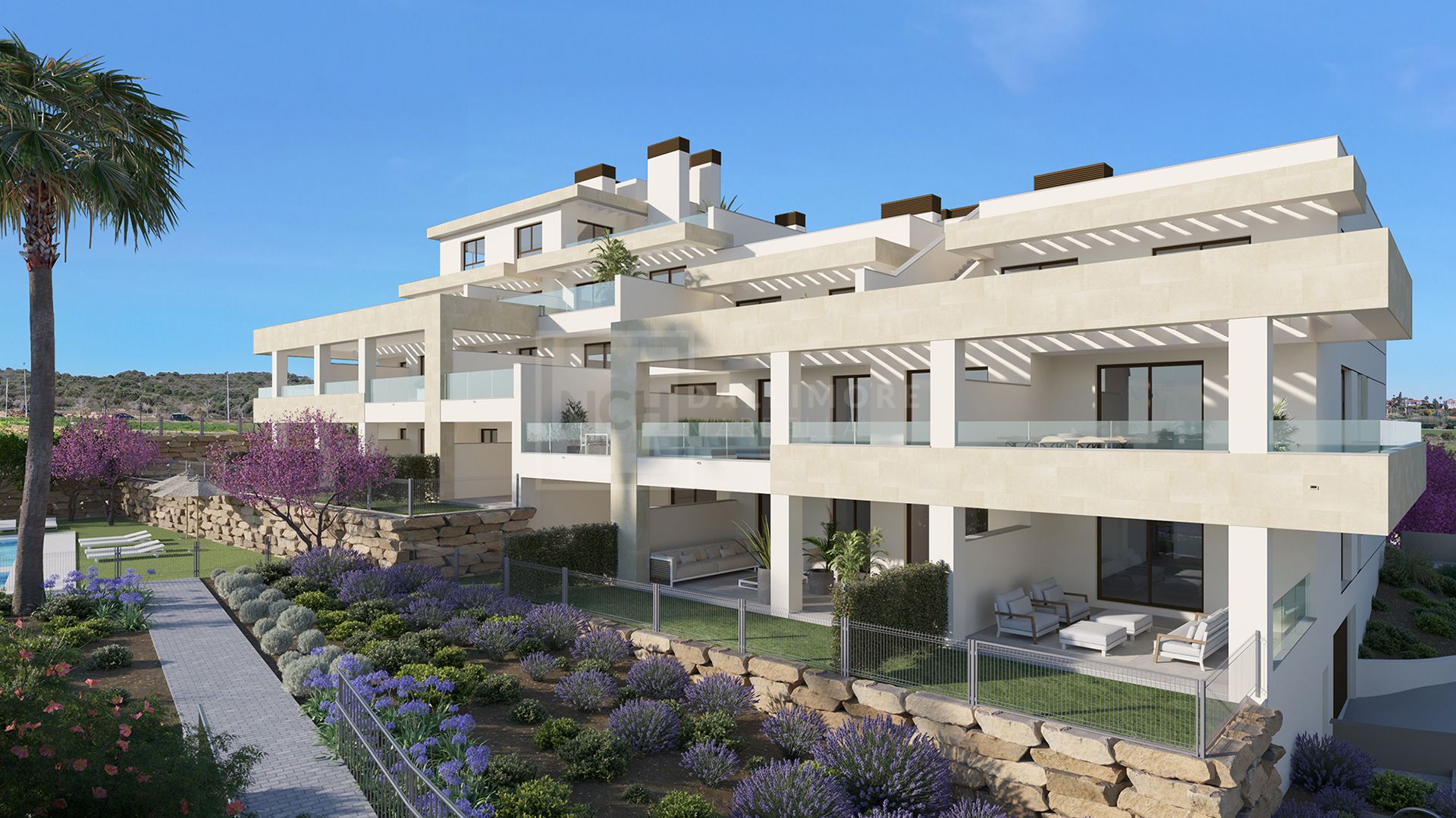 STUNNING 3-BEDROOM FIRST FLOOR APARTMENT WITH PANORAMIC SEA VIEWS IN ESTEPONA'S UP-AND-COMING AREA