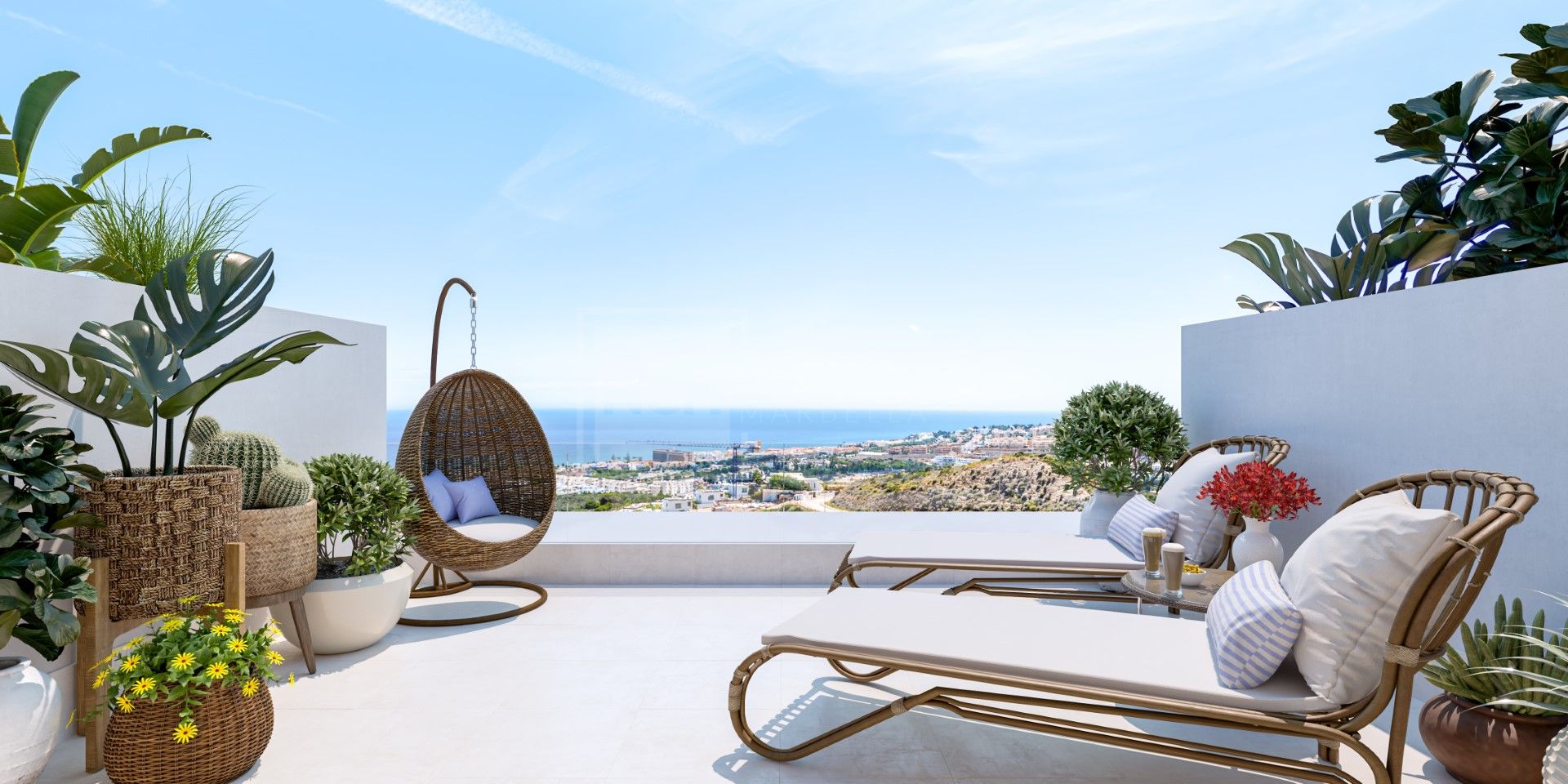 IDÍLICO RETIRO COSTERO: EXPERIMENTA UNA ELEGANCIA INCOMPARABLE, IMPRESIONANTES VISTAS AL MEDITERRÁNEO Y UNA SERENIDAD EXCLUSIVA EN LA CALA DE MIJAS