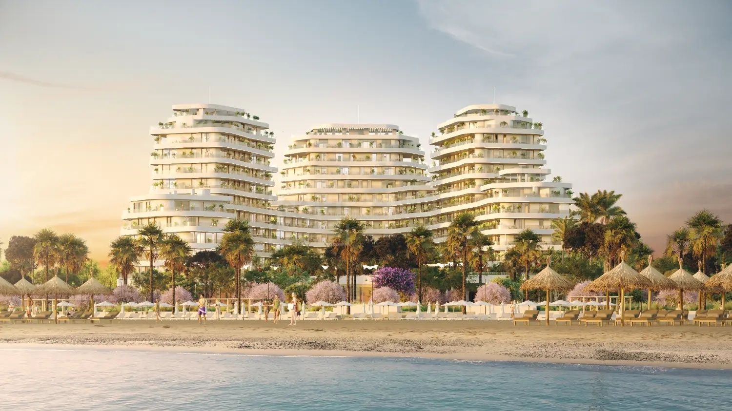 APARTAMENTO DE LUJO DE 3 HABITACIONES CON VISTAS AL MAR INCREÍBLES