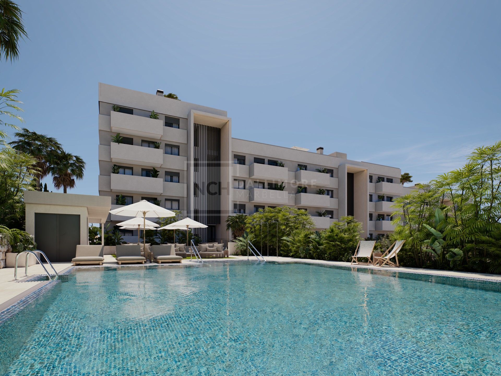 APARTAMENTO DE LUJO DE 2 DORMITORIOS EN EL CENTRO DE ESTEPONA