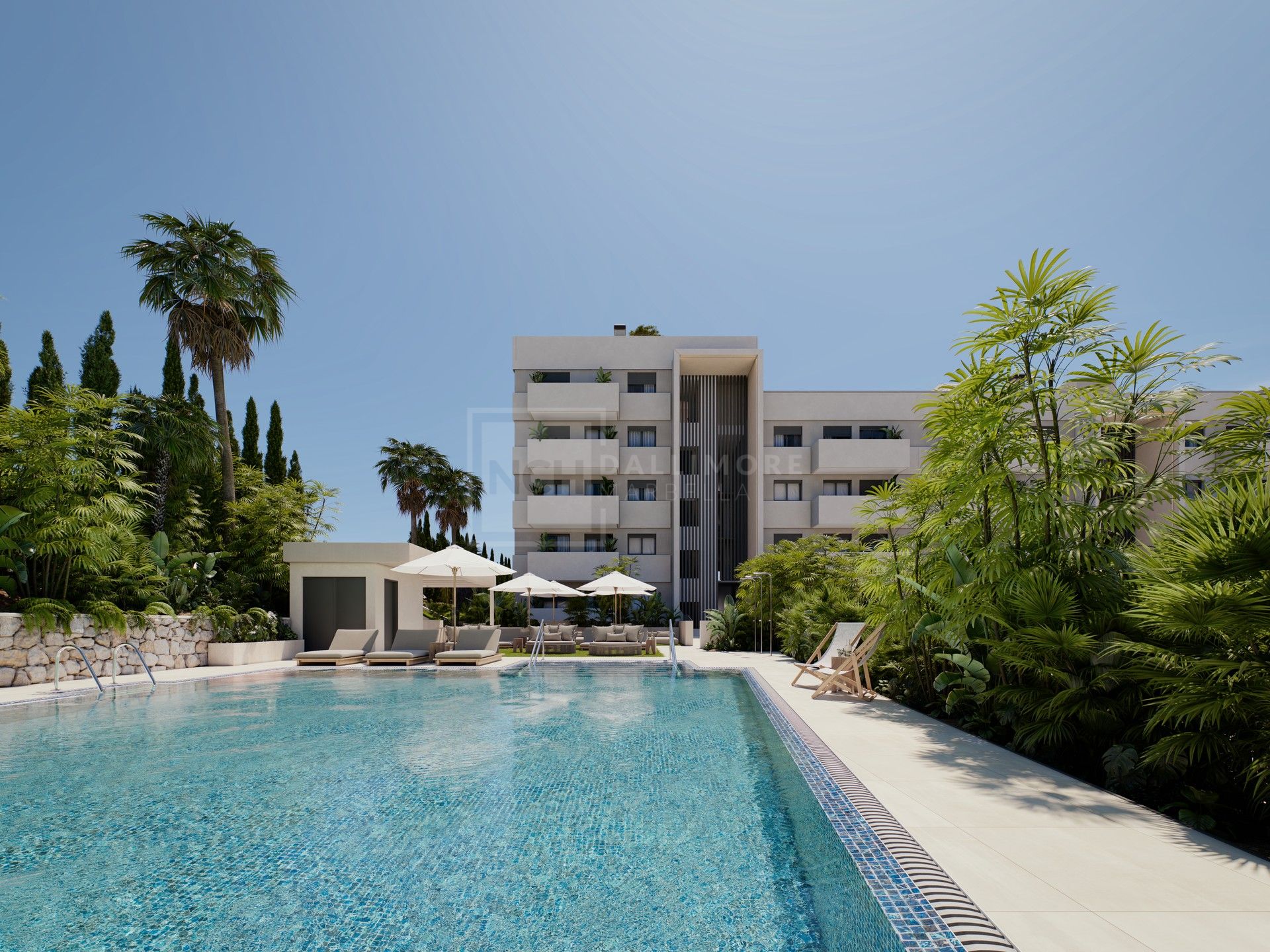 APARTAMENTO DE LUJO DE 2 DORMITORIOS EN EL CENTRO DE ESTEPONA