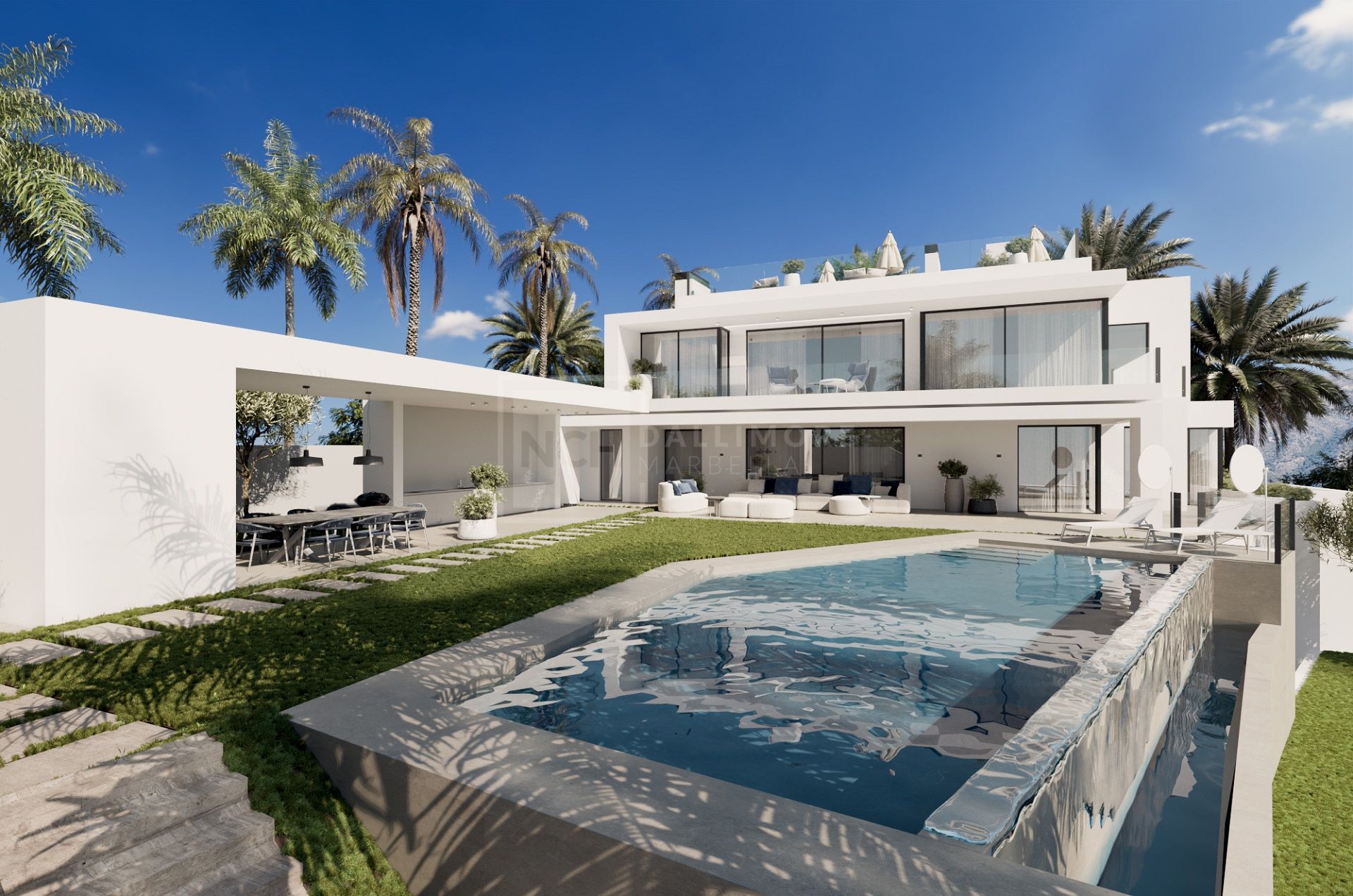 LUXURY VILLA LOCATED WITHIN THE GATED COMMUNITY OF CASCADA DE CAMOJAN - MARBELLA