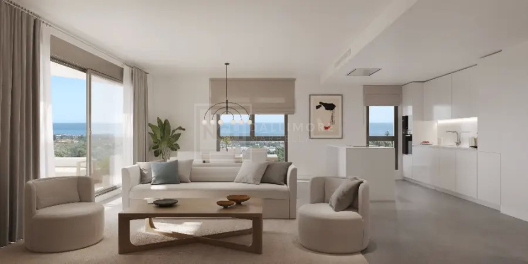 STUNNING GROUND FLOOR 3-BEDROOM APARTMENT AT AUSTRALY: WHERE LUXURY MEETS NATURE ABOVE THE MEDITERRANEAN