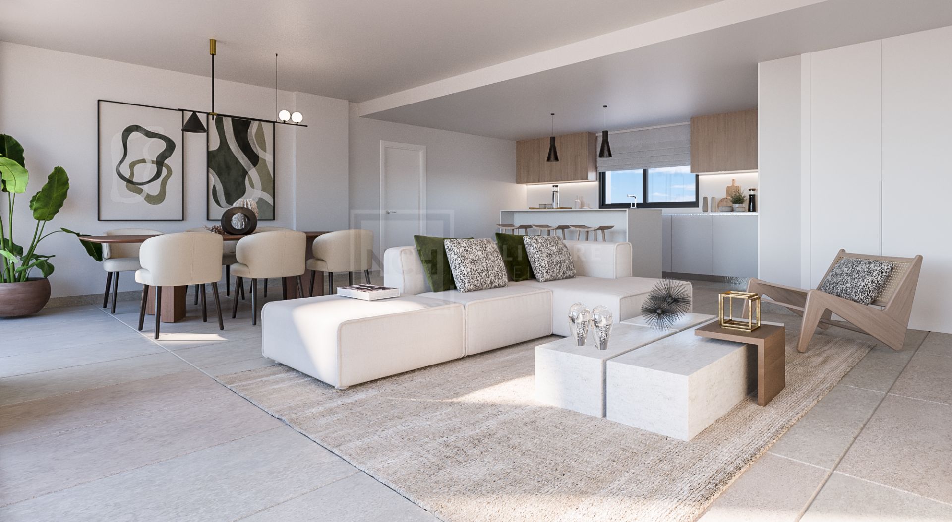 STUNNING BRAND NEW 3 BEDROOM CONTEMPORARY PENTHOUSE ALTOS DE LOS MONTEROS