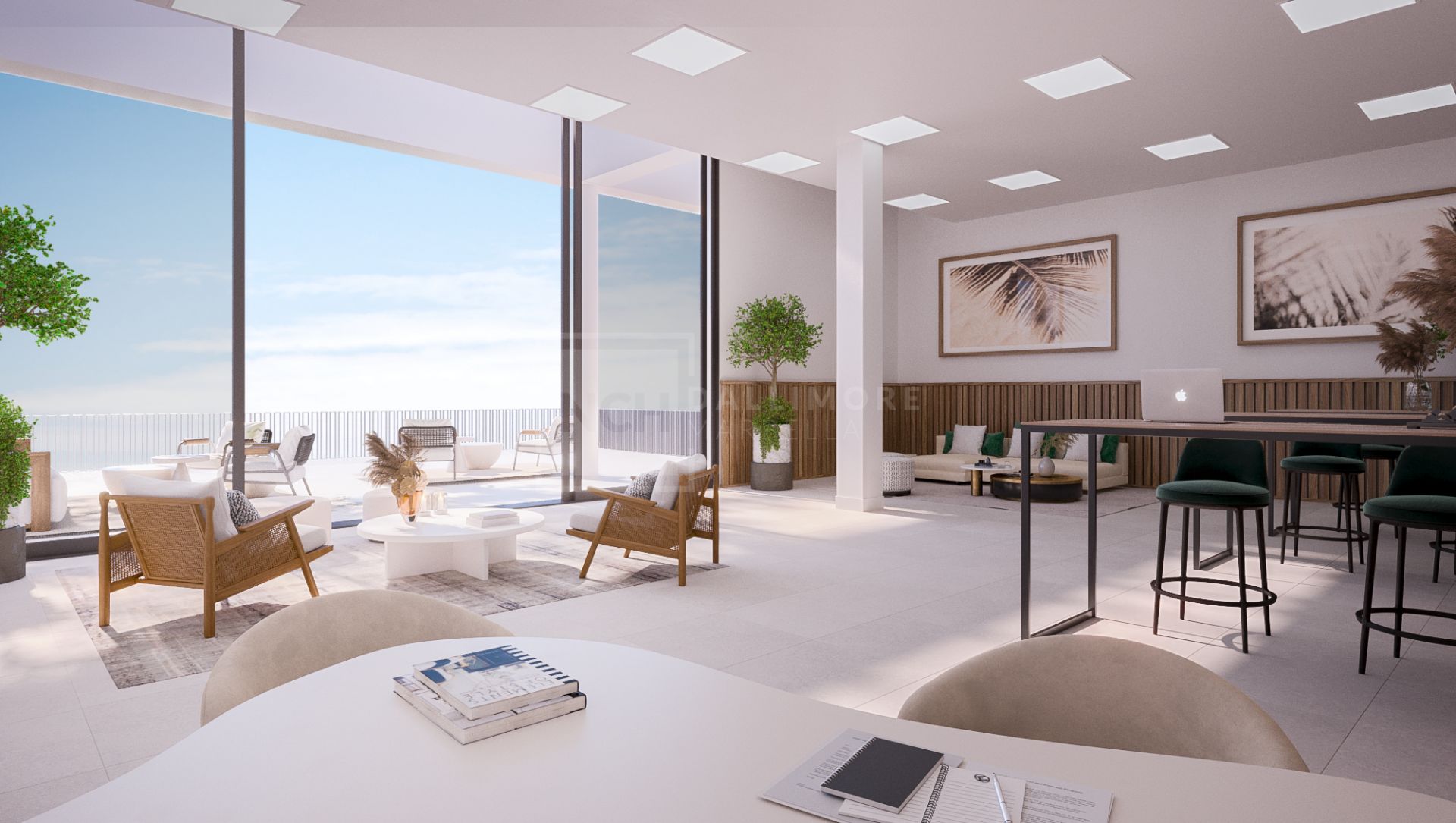 STUNNING BRAND NEW 3 BEDROOM CONTEMPORARY PENTHOUSE ALTOS DE LOS MONTEROS