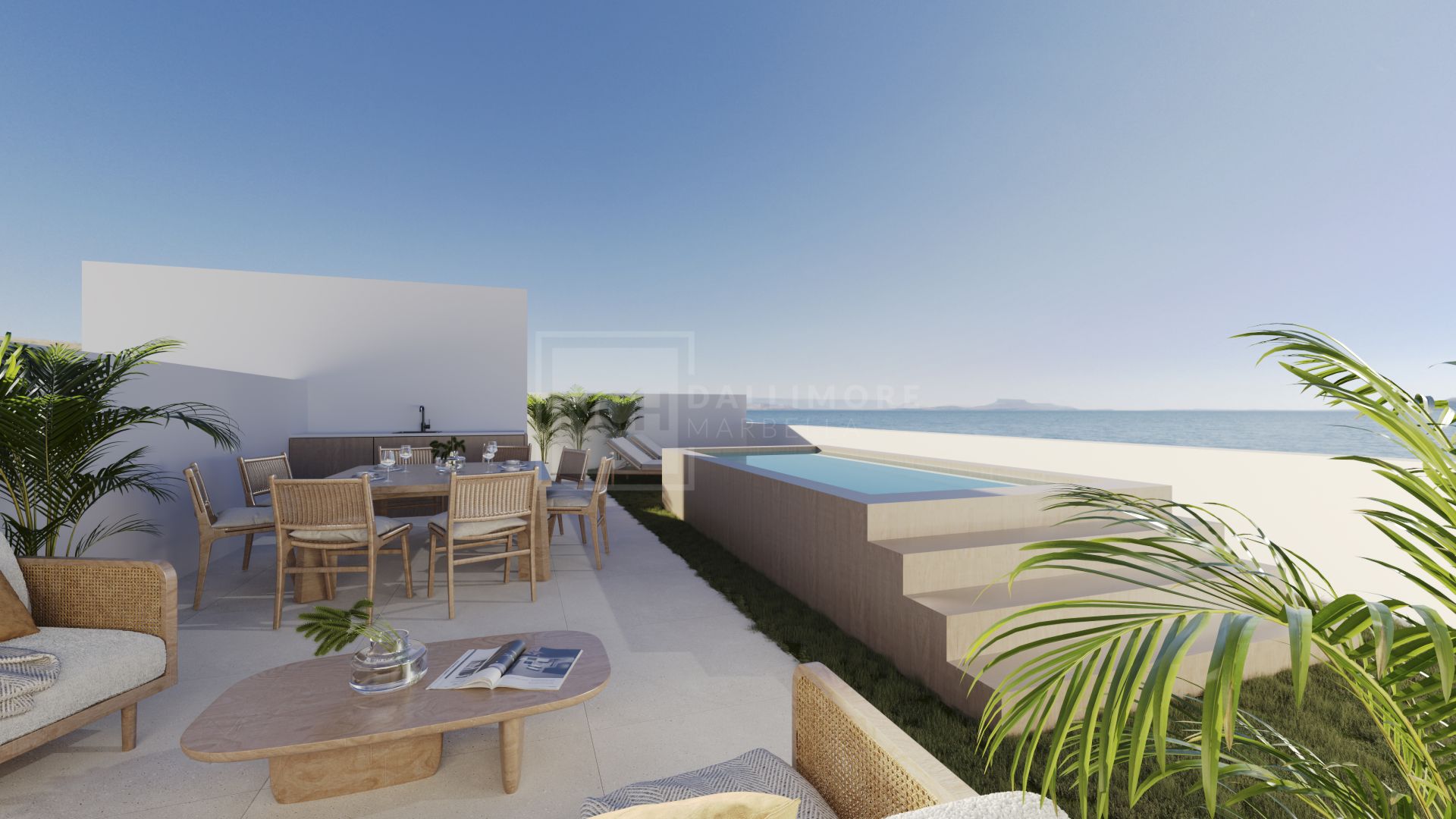 IMPRESIONANTE PENTHOUSE DE 3 DORMITORIOS CON ESTILO QUE OFRECE EL ESTILO DE VIDA MODERNO DEFINITIVO EN LA COSTA DEL SOL