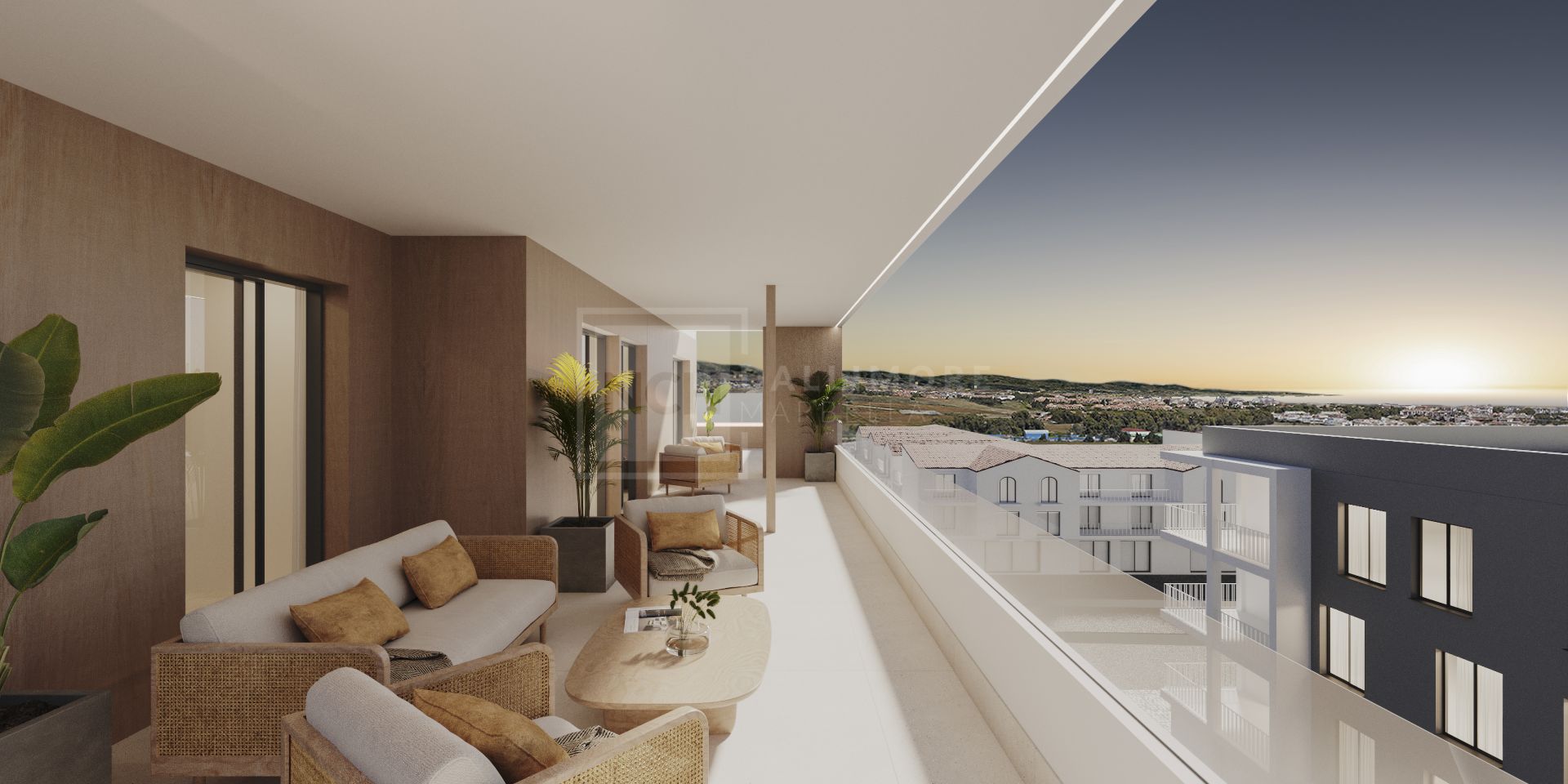 IMPRESIONANTE PENTHOUSE DE 3 DORMITORIOS CON ESTILO QUE OFRECE EL ESTILO DE VIDA MODERNO DEFINITIVO EN LA COSTA DEL SOL