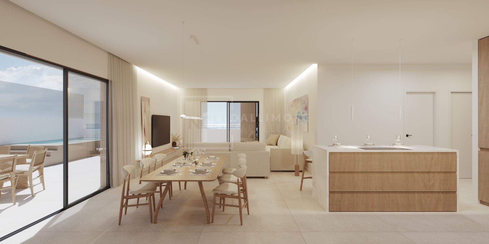 IMPRESIONANTE PENTHOUSE DE 3 DORMITORIOS CON ESTILO QUE OFRECE EL ESTILO DE VIDA MODERNO DEFINITIVO EN LA COSTA DEL SOL