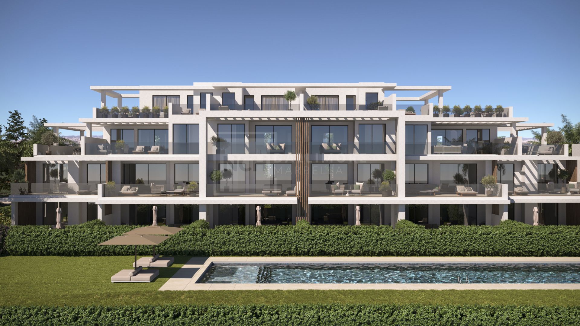 EXCLUSIVE 2-BEDROOM GROUND-FLOOR APARTMENT IN ROYAL PARK RESIDENCE: MEDITERRANEAN LUXURY AT ITS FINEST