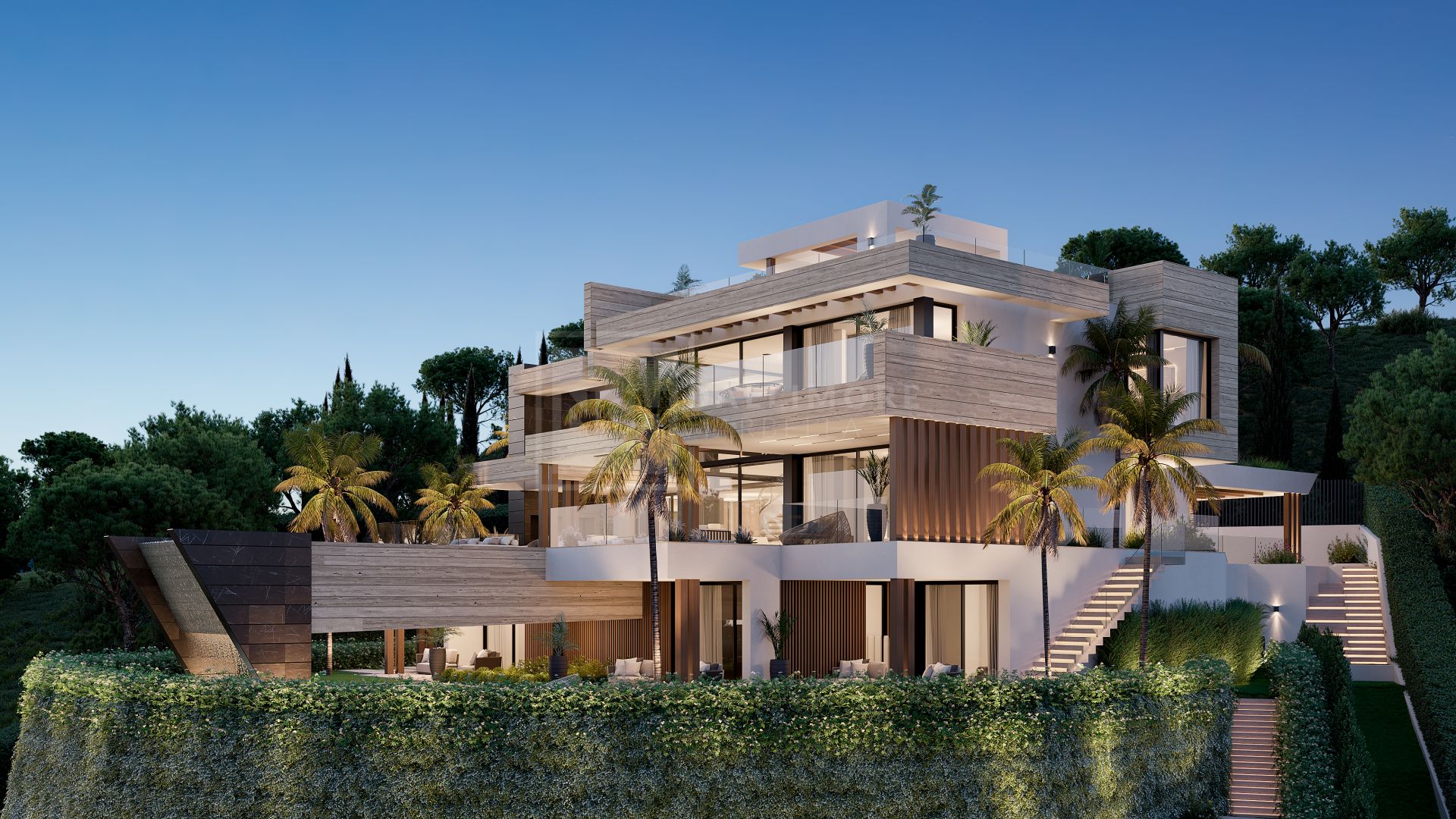 EXCEPTIONAL FRONTLINE GOLF 6 BEDROOM VILLA PROJECT: 2,723 m² PLOT IN STUNNING LOS FLAMINGOS URBANIZATION