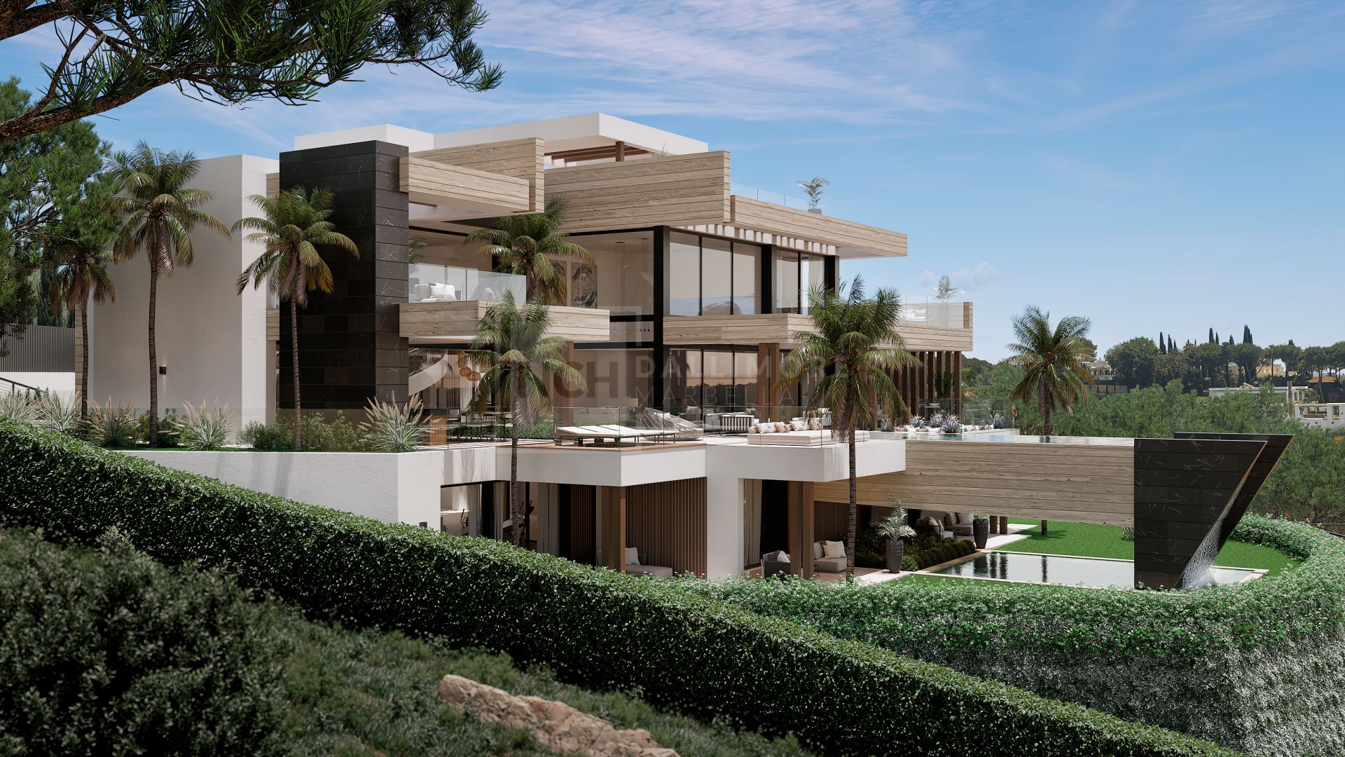 EXCEPTIONAL FRONTLINE GOLF 6 BEDROOM VILLA PROJECT: 2,723 m² PLOT IN STUNNING LOS FLAMINGOS URBANIZATION