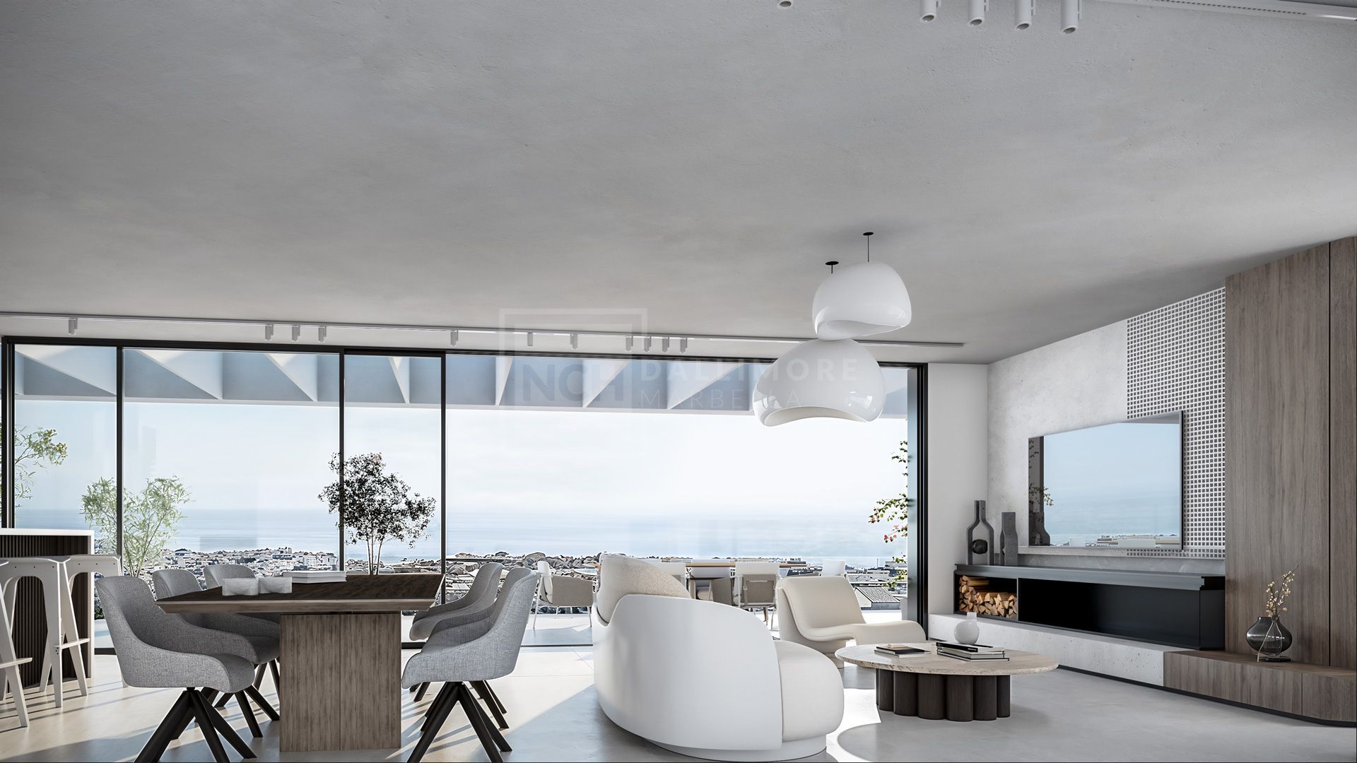 VIDA DE LUJO EN LAS MESAS: APARTAMENTO EN PLANTA BAJA DE 2 DORMITORIOS CON VISTAS AL MAR - DONDE LA ELEGANCIA SE ENCUENTRA CON EL MEDITERRÁNEO.