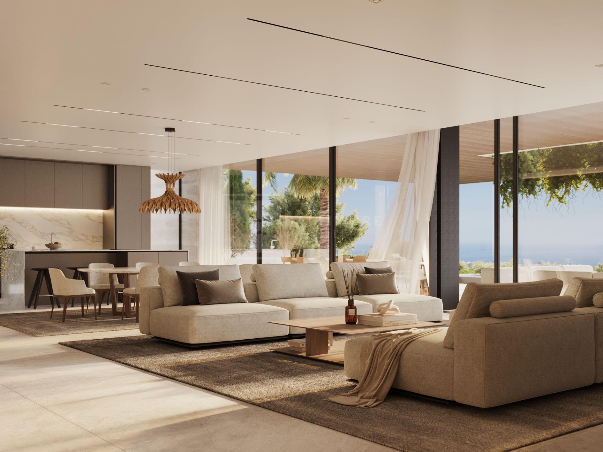 BRAND NEW LUXURY VILLA WITH THE BEST VIEWS LOCATED ABOVE MARBELLA