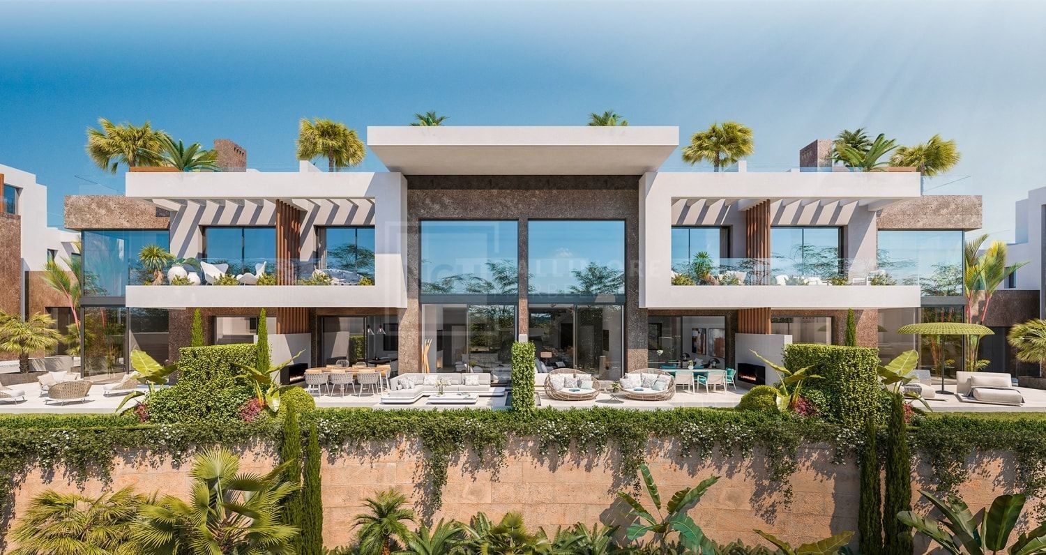 CONTEMPORARY 4 & 5 BED HOMES WITH ROOFTOP POOLS IN EXCLUSIVE RÍO REAL SETTING