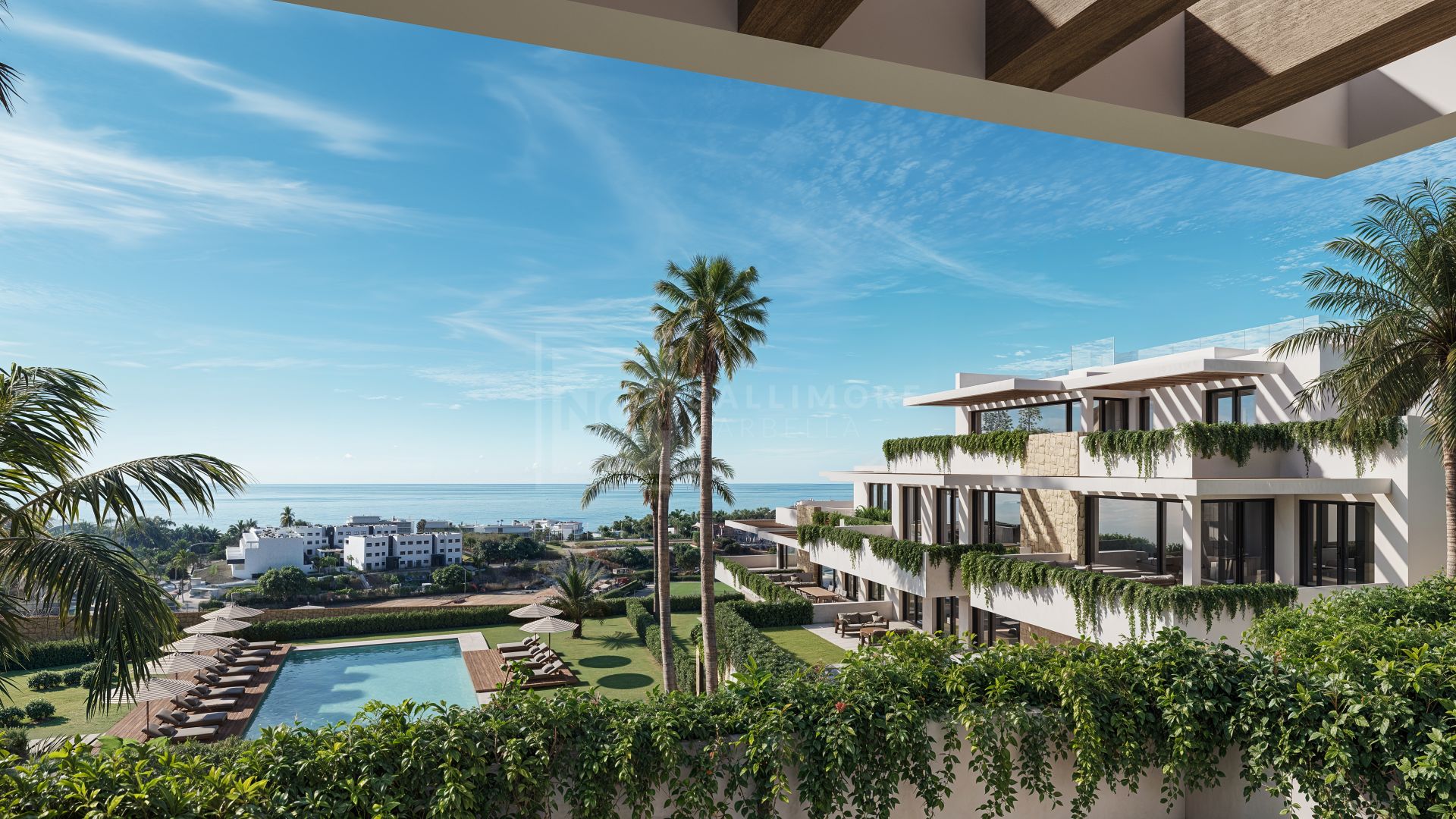 ELEGANT COASTAL LIVING WITH SEA VIEWS AND PRIVATE POOLS IN WEST ESTEPONA