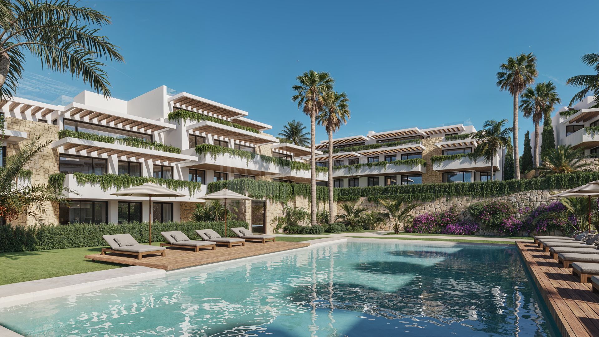ELEGANT COASTAL LIVING WITH SEA VIEWS AND PRIVATE POOLS IN WEST ESTEPONA