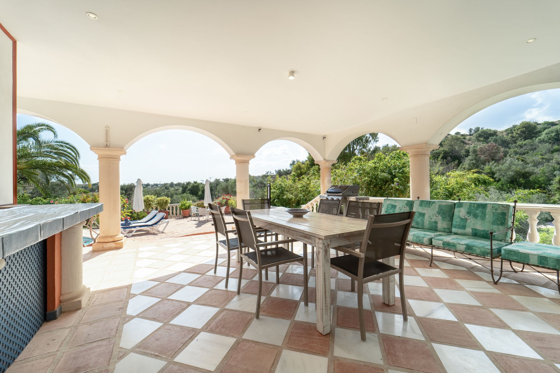Villa de estilo andaluz en El Rosario