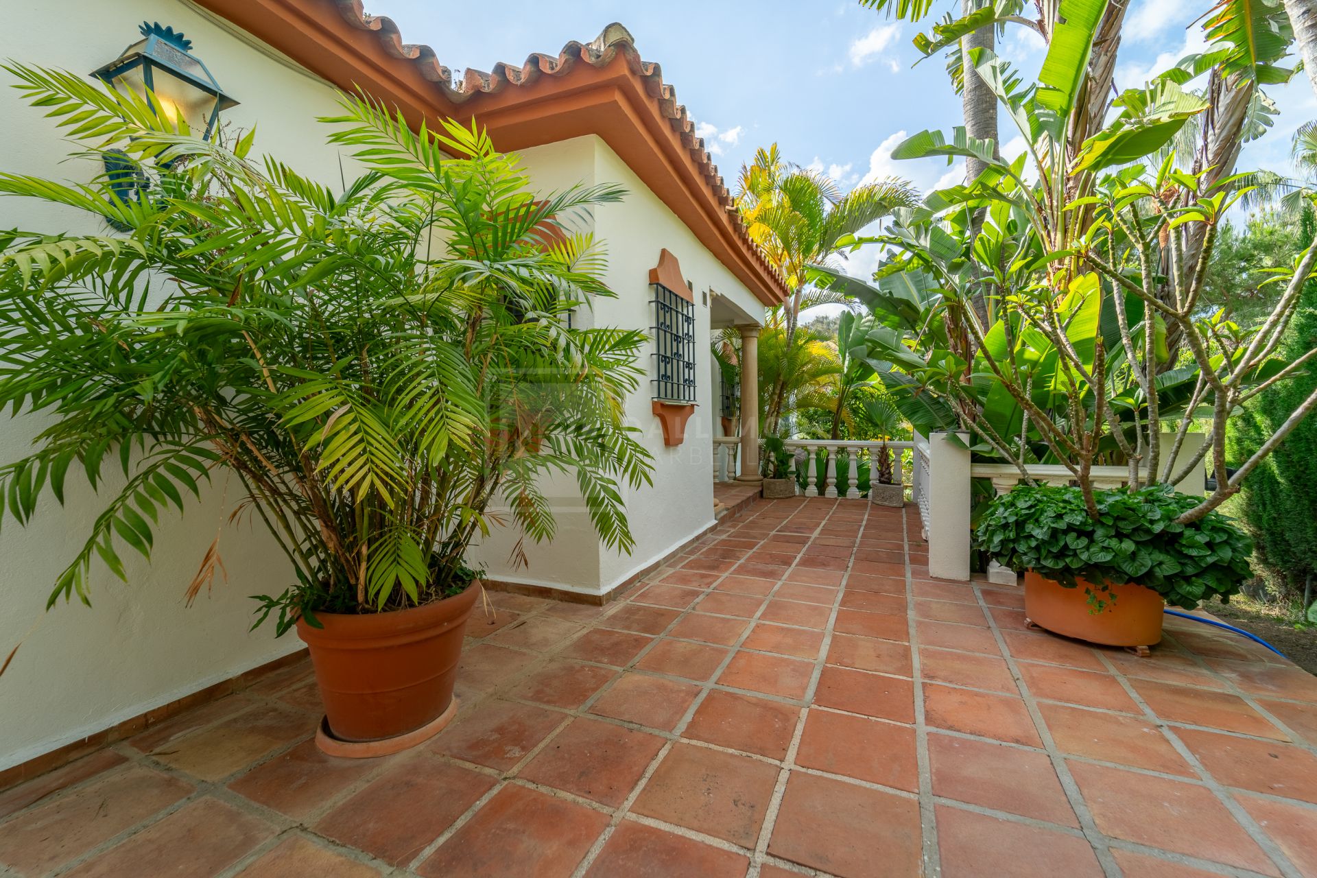 Villa de estilo andaluz en El Rosario