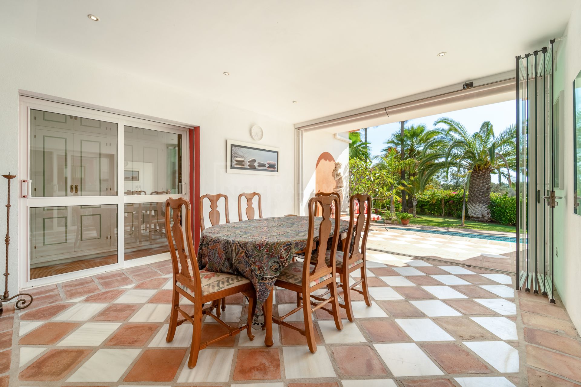 Villa de estilo andaluz en El Rosario