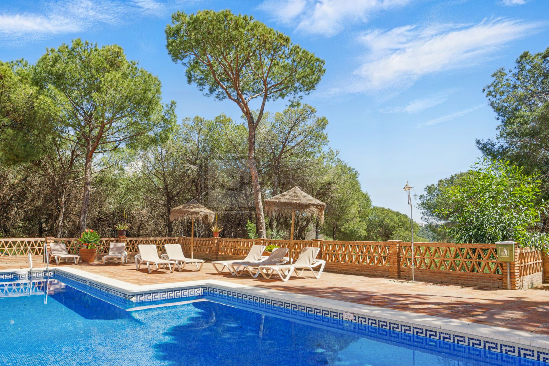 Amplio ático dúplex de cuatro dormitorios en el complejo Los Pinos de Aloha, Nueva Andalucía, Marbella