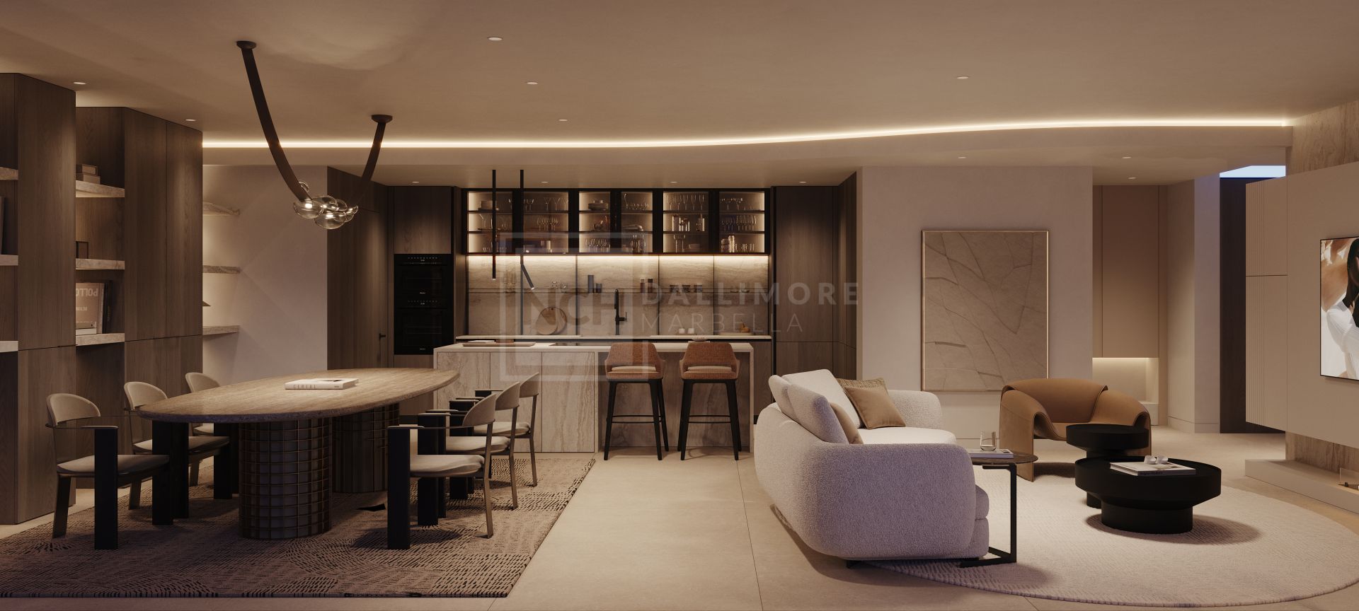 VILLAS DE CINCO DORMITORIOS CON PISCINAS PRIVADAS EN LA MILLA DE ORO DE MARBELLA