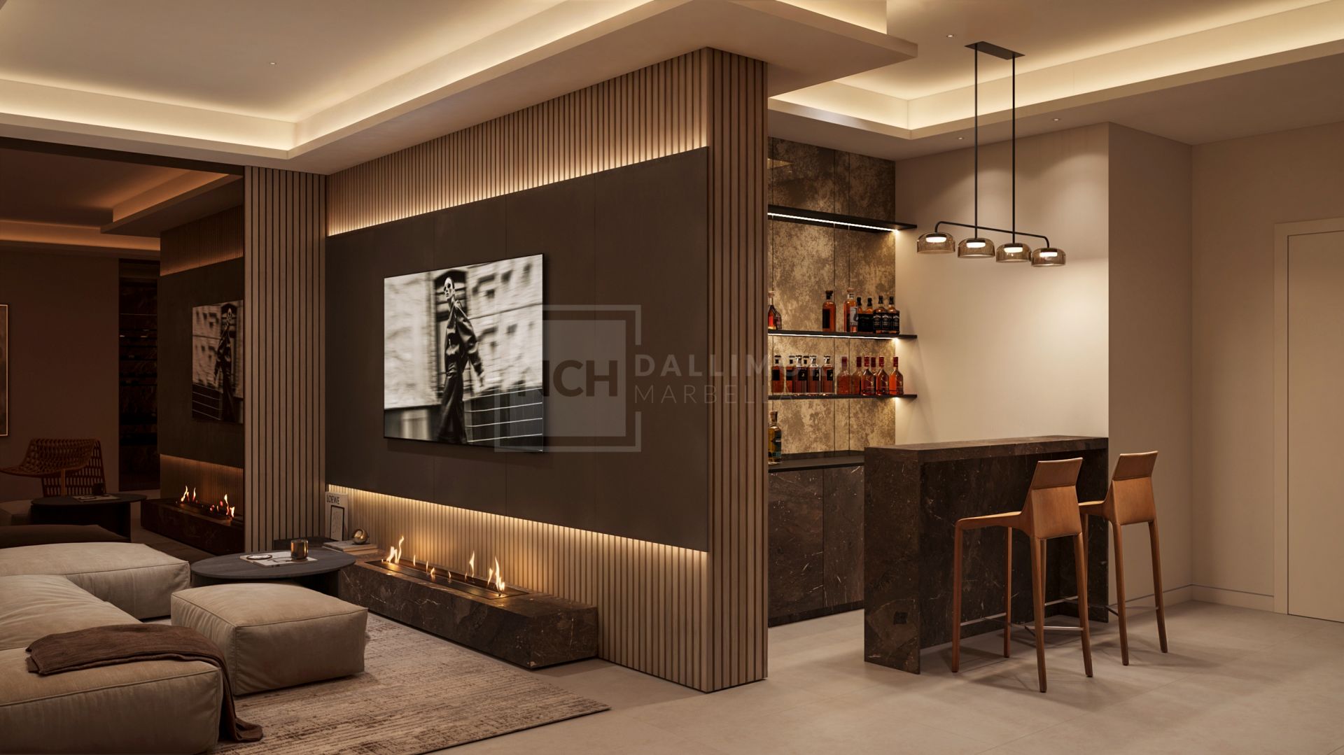 VILLAS DE CINCO DORMITORIOS CON PISCINAS PRIVADAS EN LA MILLA DE ORO DE MARBELLA