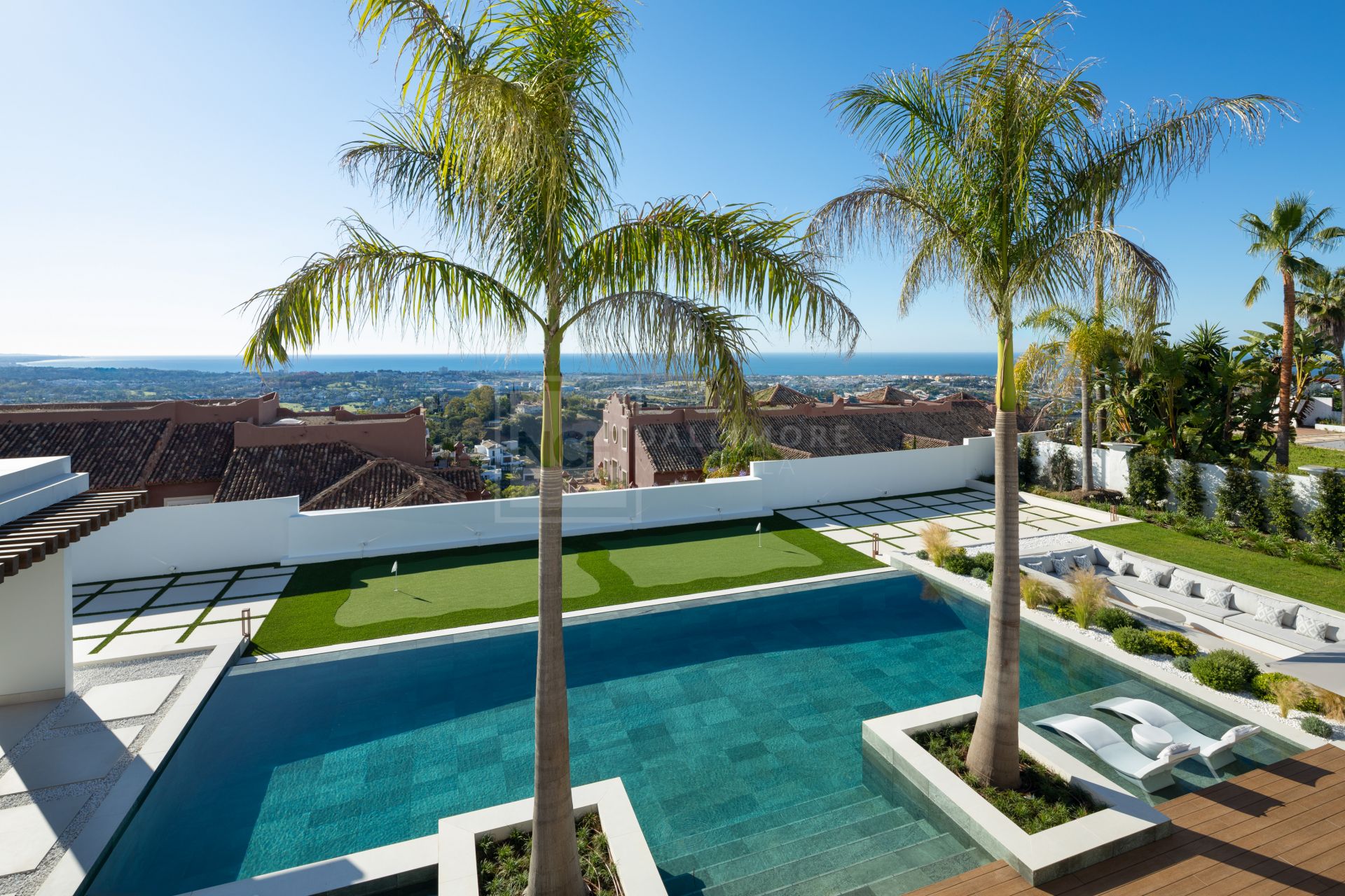 BRAND-NEW VILLA WITH THE BEST VIEWS OVER THE MEDITERRANEAN & MARBELLA