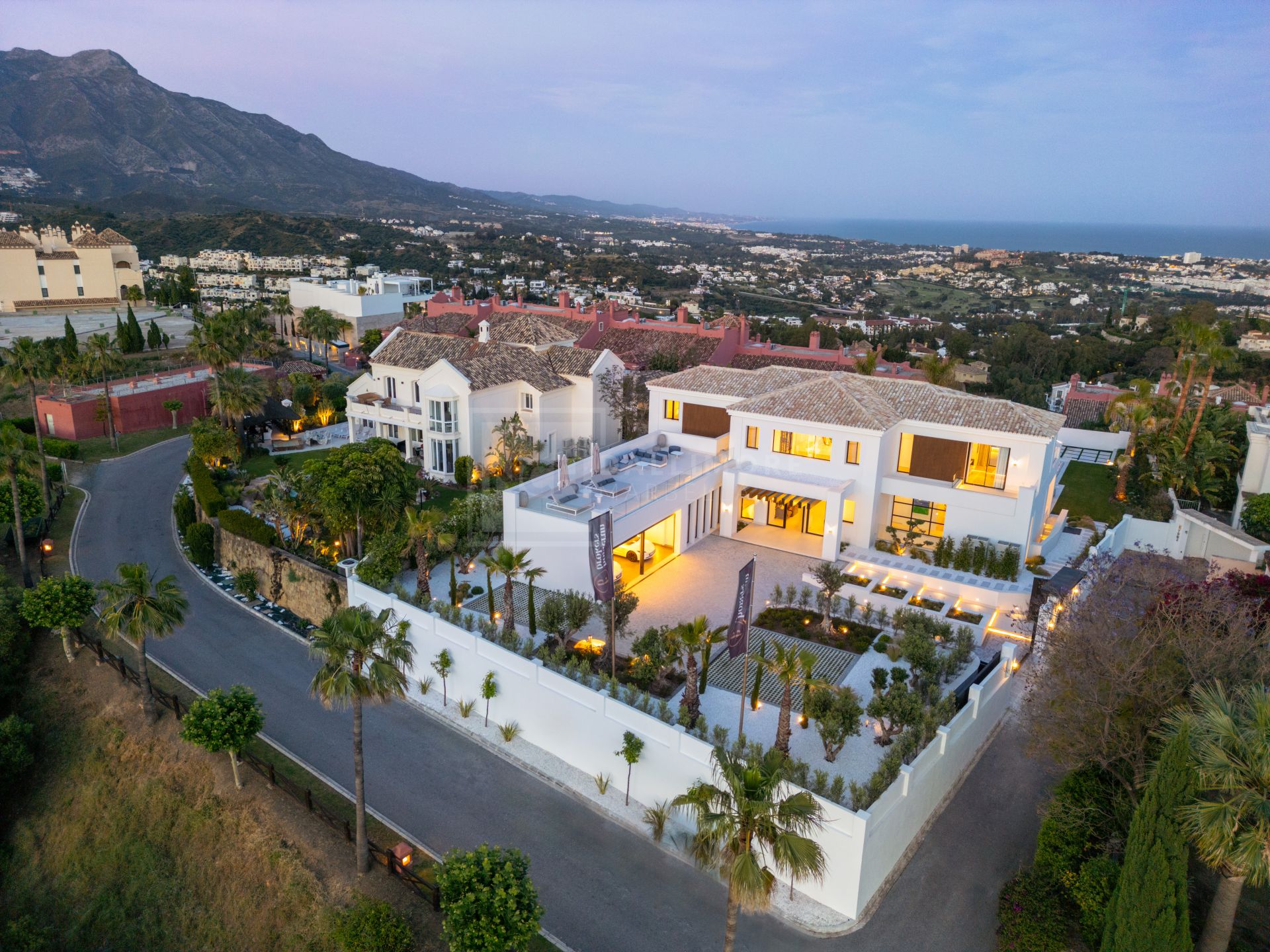 BRAND-NEW VILLA WITH THE BEST VIEWS OVER THE MEDITERRANEAN & MARBELLA