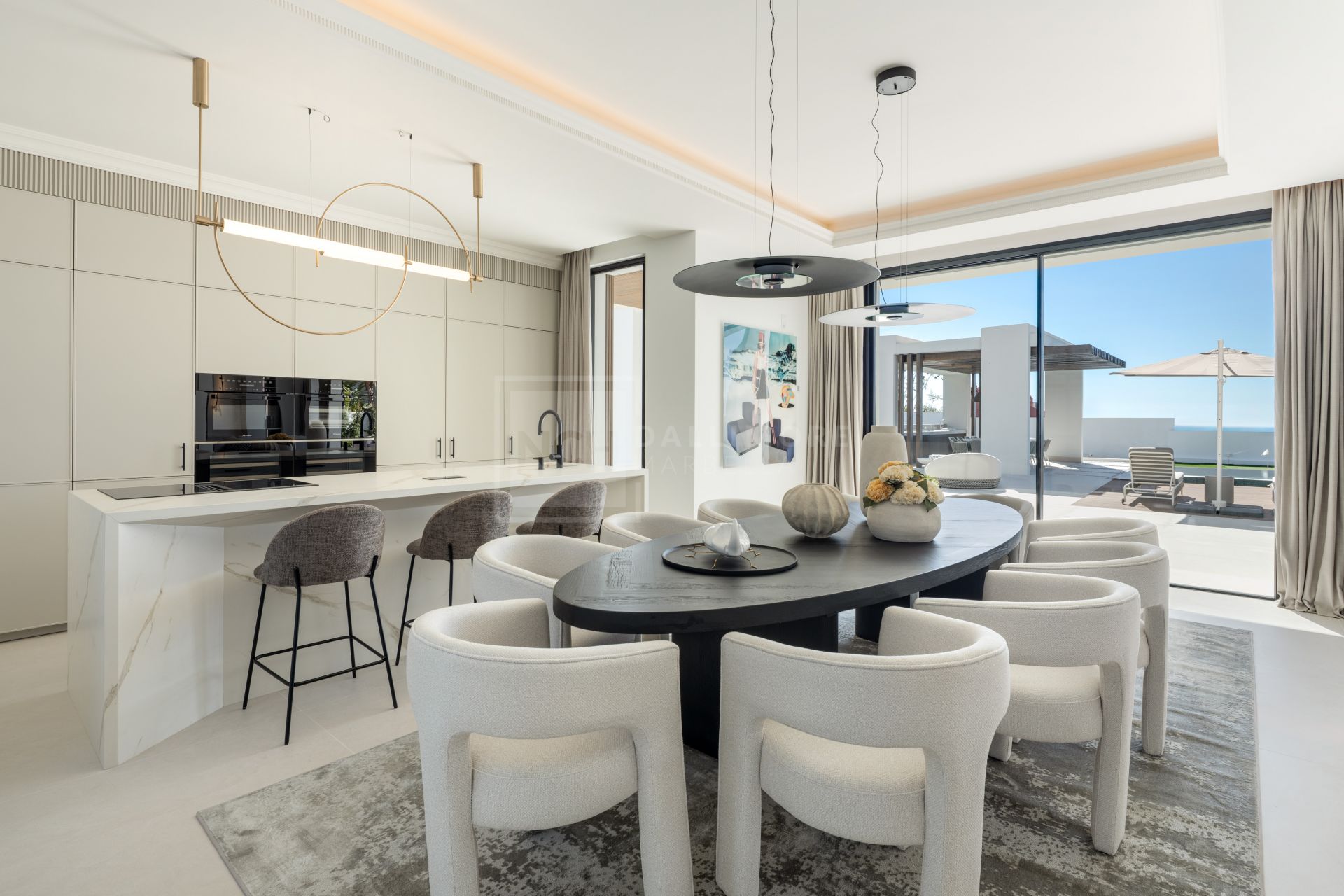 BRAND-NEW VILLA WITH THE BEST VIEWS OVER THE MEDITERRANEAN & MARBELLA