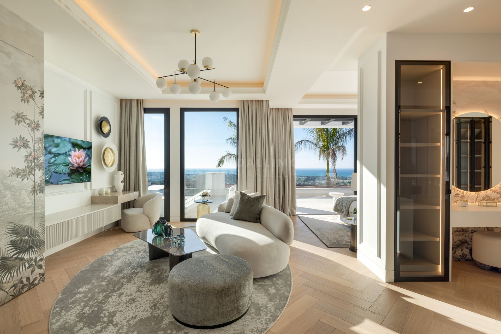 BRAND-NEW VILLA WITH THE BEST VIEWS OVER THE MEDITERRANEAN & MARBELLA