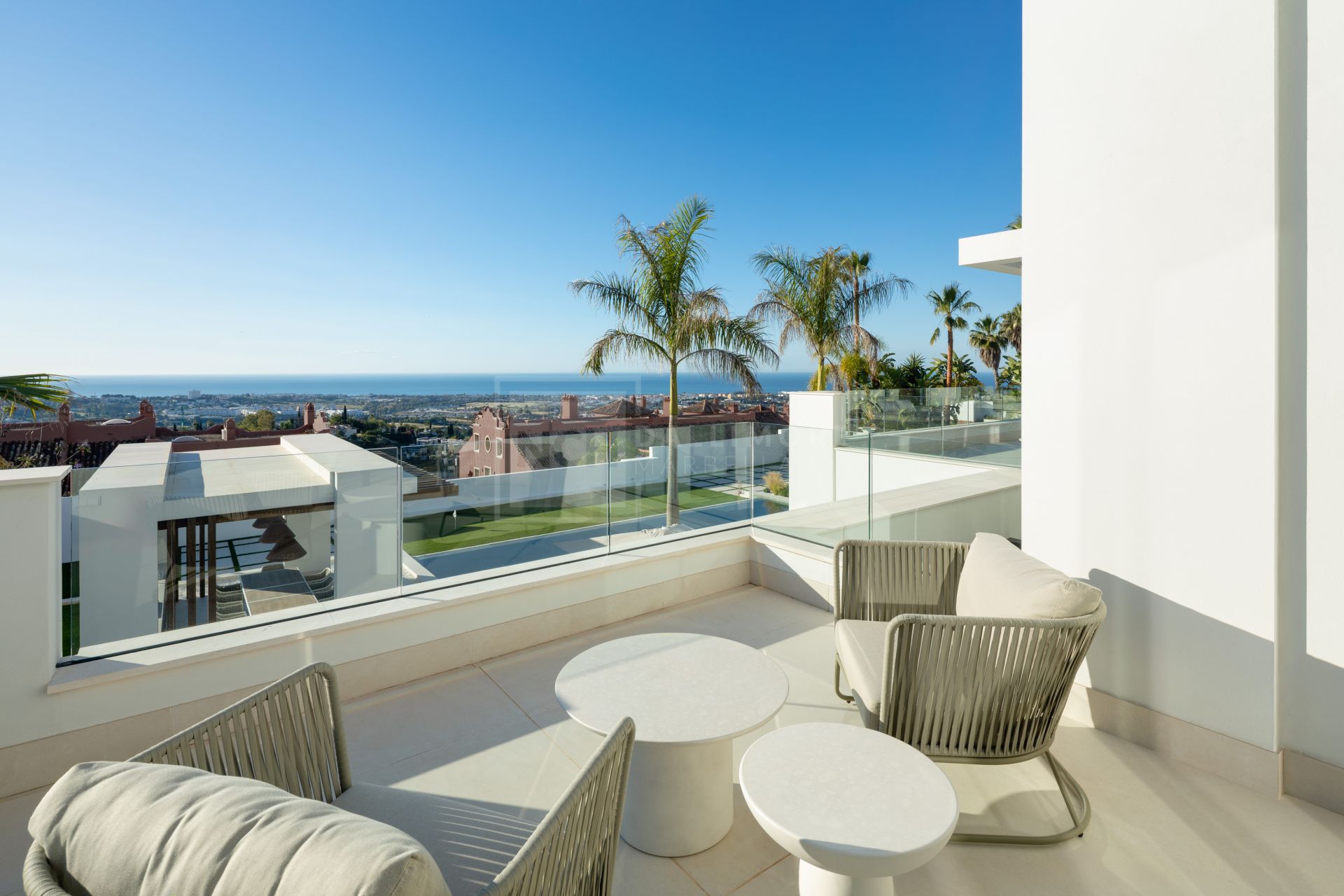 BRAND-NEW VILLA WITH THE BEST VIEWS OVER THE MEDITERRANEAN & MARBELLA