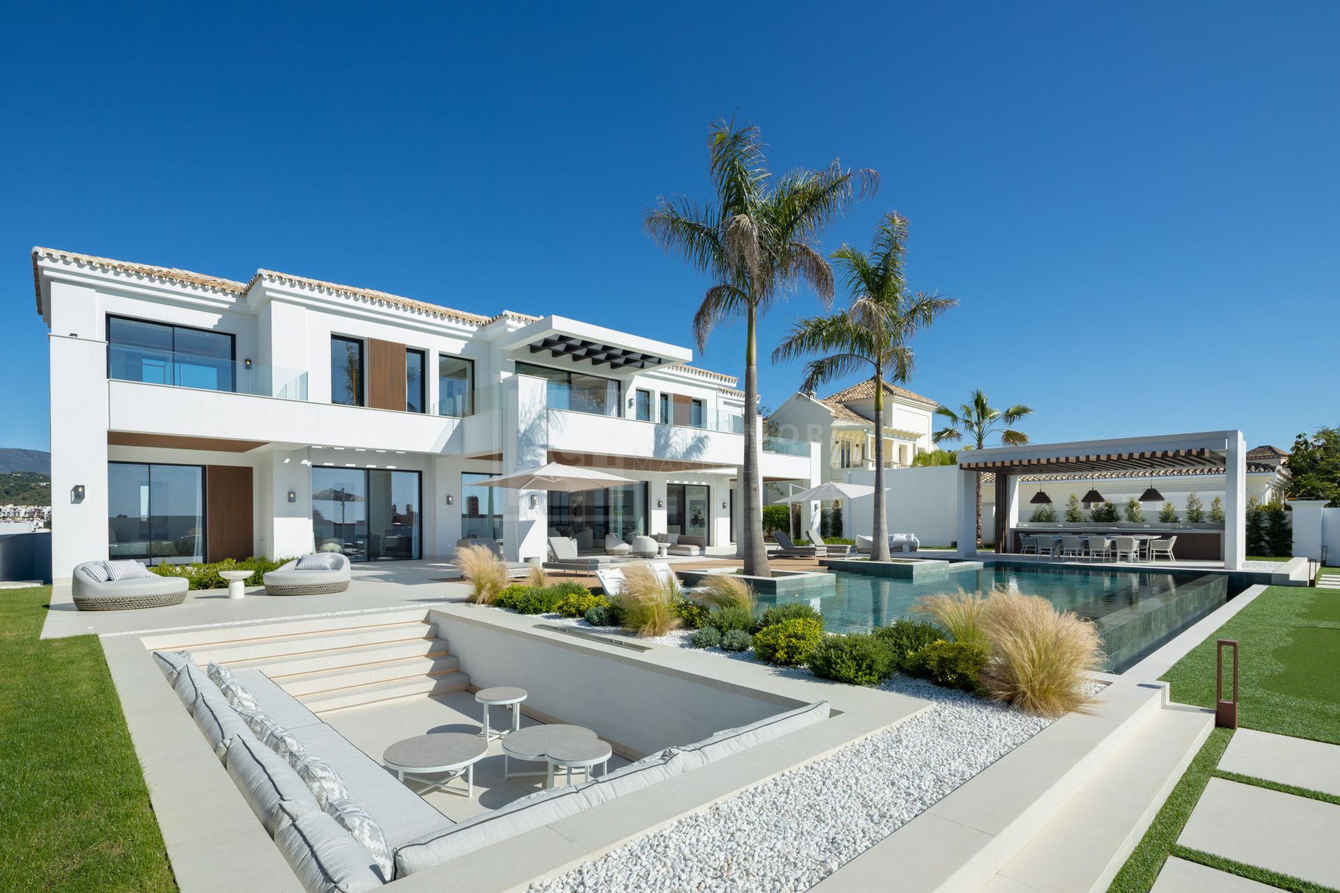 BRAND-NEW VILLA WITH THE BEST VIEWS OVER THE MEDITERRANEAN & MARBELLA