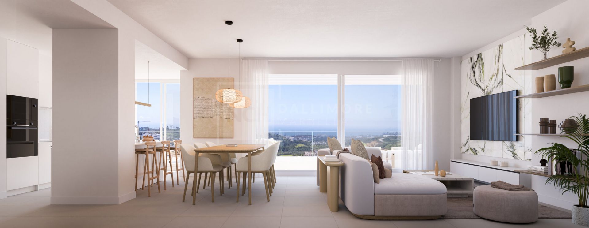 3-BEDROOM FRONT-LINE GOLF APARTMENT WITH AMAZING VIEWS