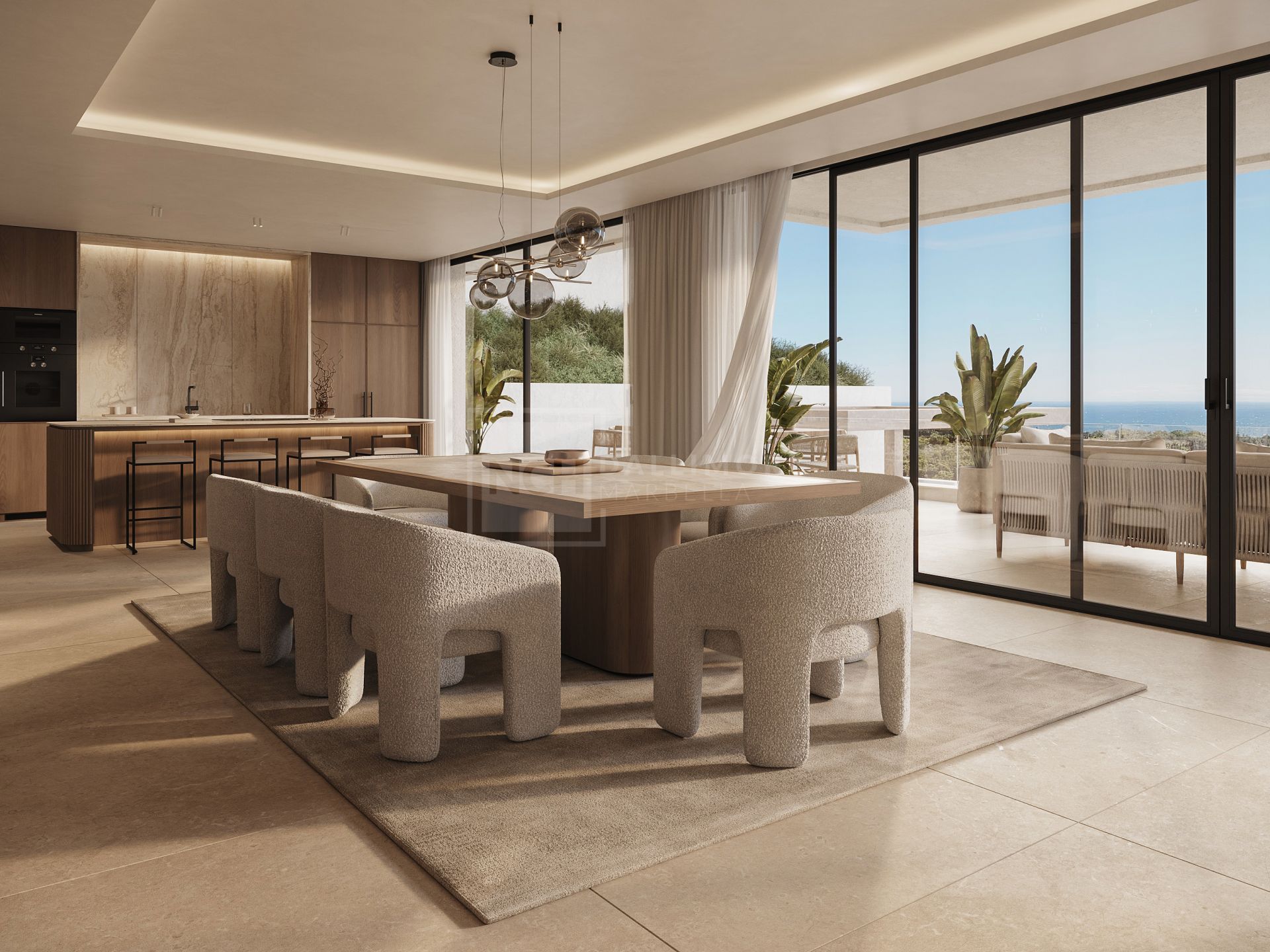 MODERN VILLA WITH PANORAMIC SEA VIEWS IN ELVIRIA