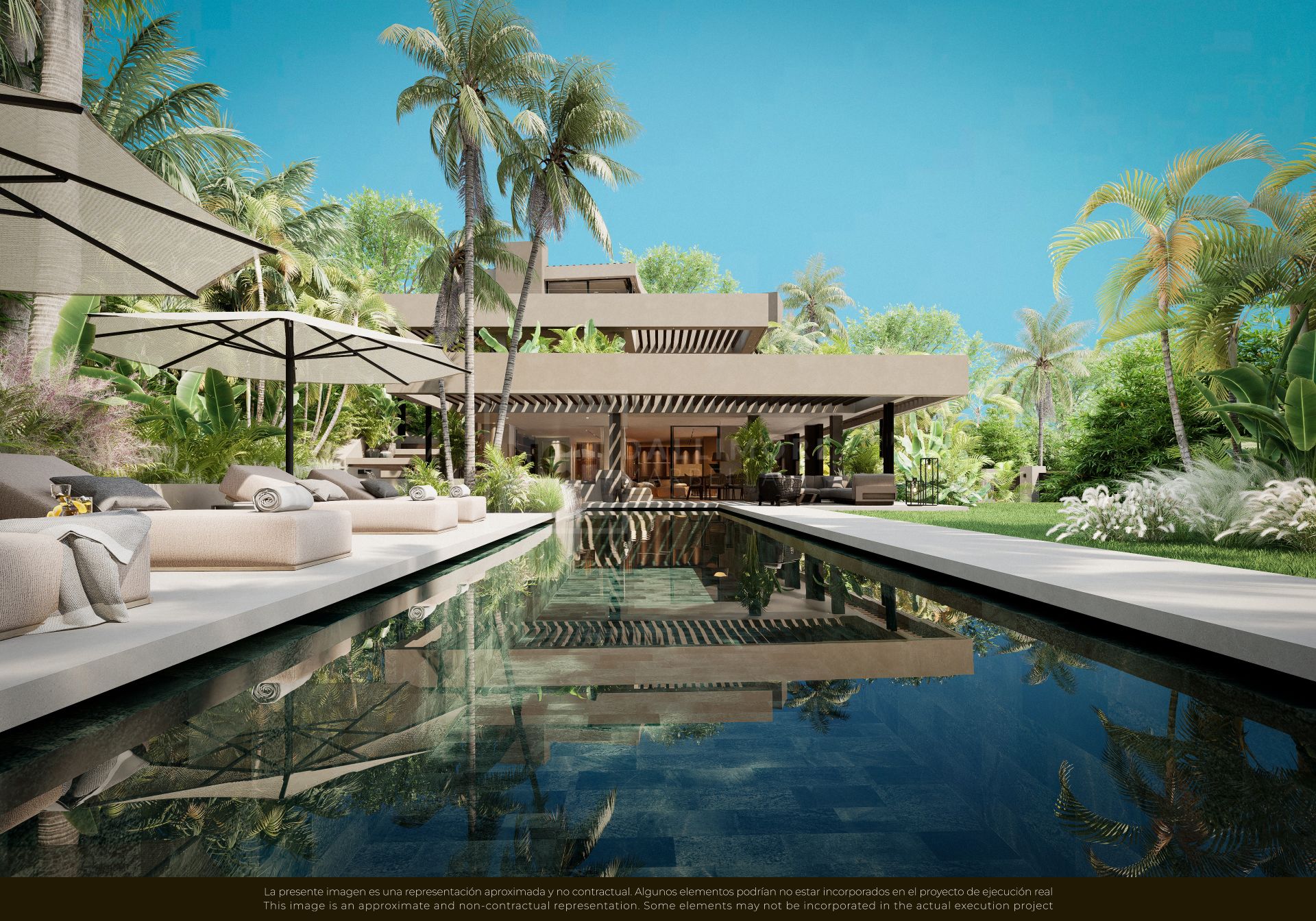 SOPHISTICATED 7-BEDROOM HOME WITH ELEVATOR, GYM AND POOL IN A PRIME MARBELLA LOCATION