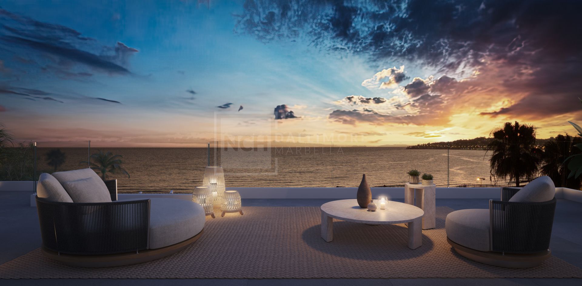 VILLA CON VISTAS FRONTALES AL MAR