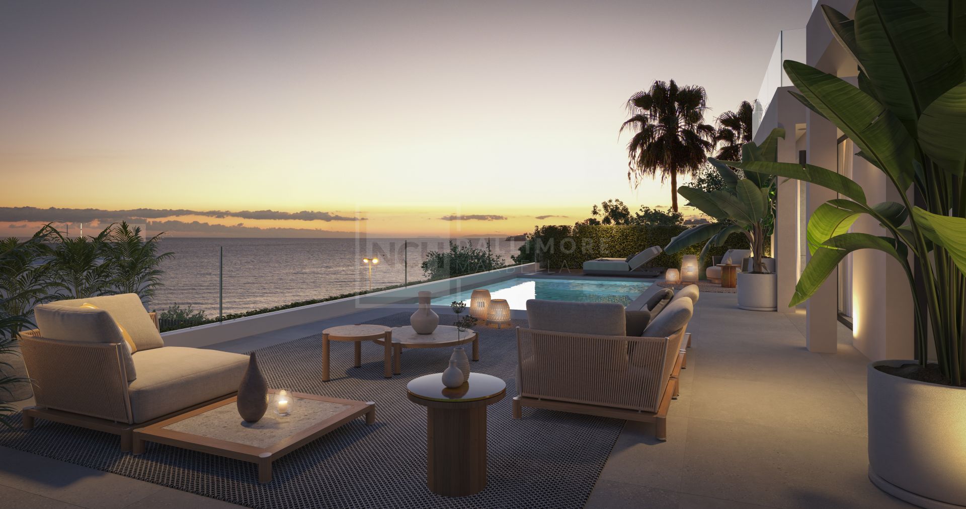 VILLA CON VISTAS FRONTALES AL MAR