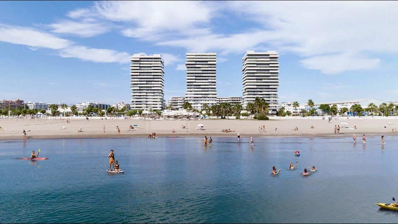 MOST EXCLUSIVE FRONT LINE BEACH PENTHOUSE IN MÁLAGA CITY - DELIVERY END 2025