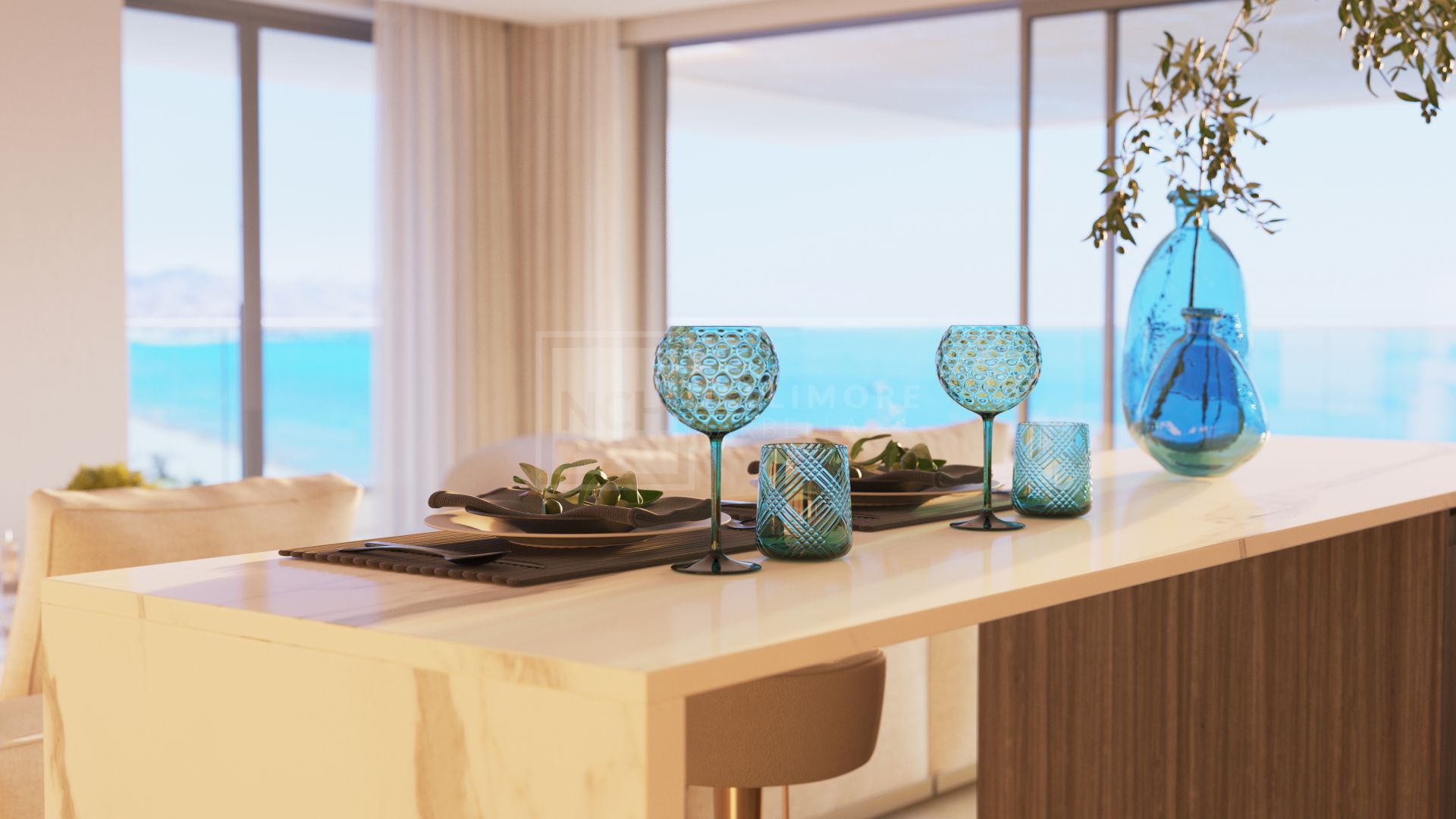 MOST EXCLUSIVE FRONT LINE BEACH PENTHOUSE IN MÁLAGA CITY - DELIVERY END 2025