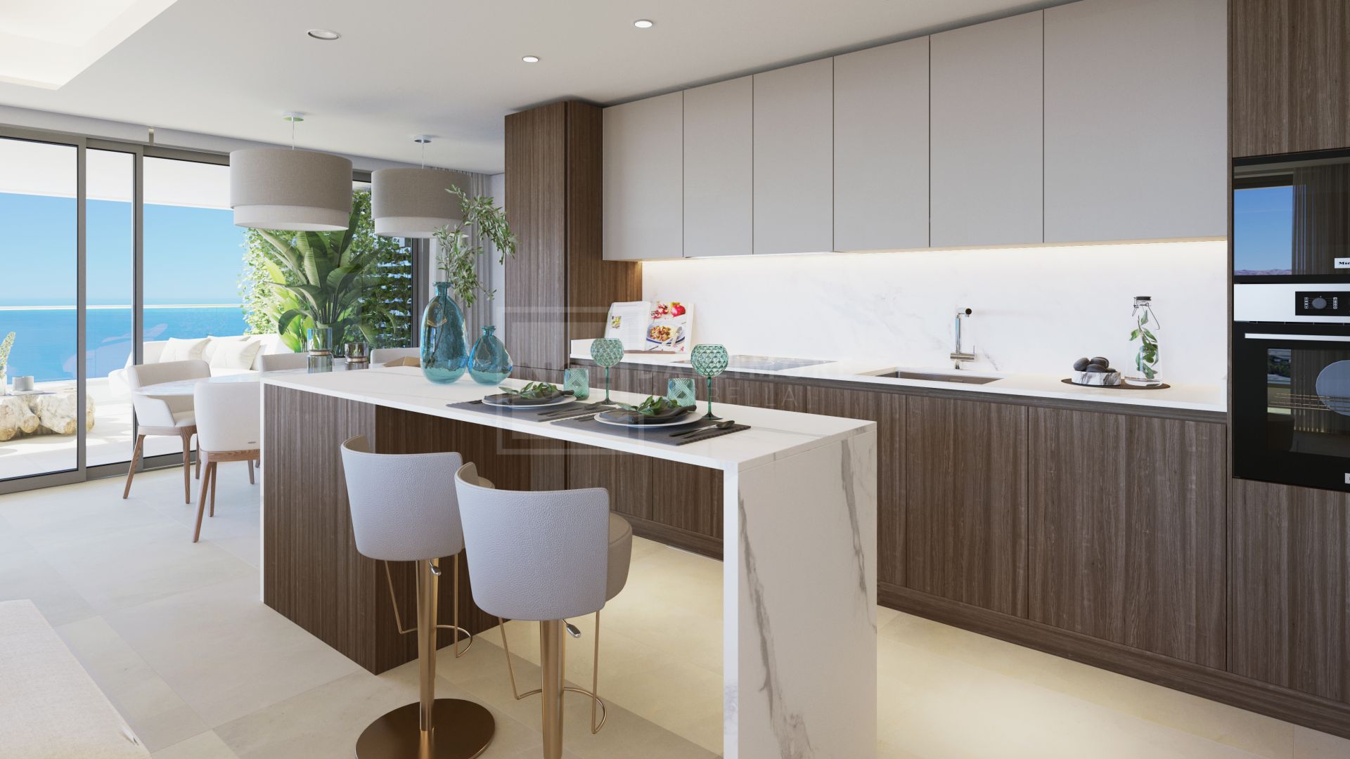 MOST EXCLUSIVE FRONT LINE BEACH PENTHOUSE IN MÁLAGA CITY - DELIVERY END 2025