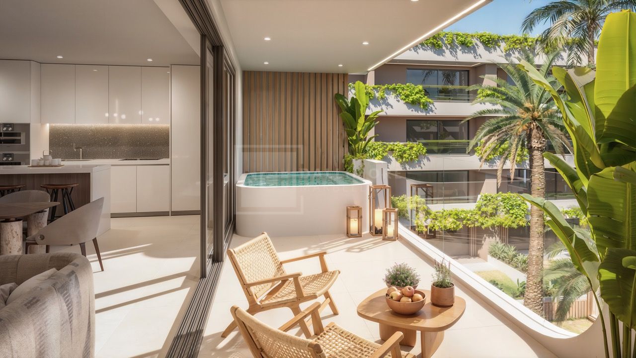 2 BEDROOM PENTHOUSE WITH PRIVATE SOLARIUM & ROOFTOP POOL