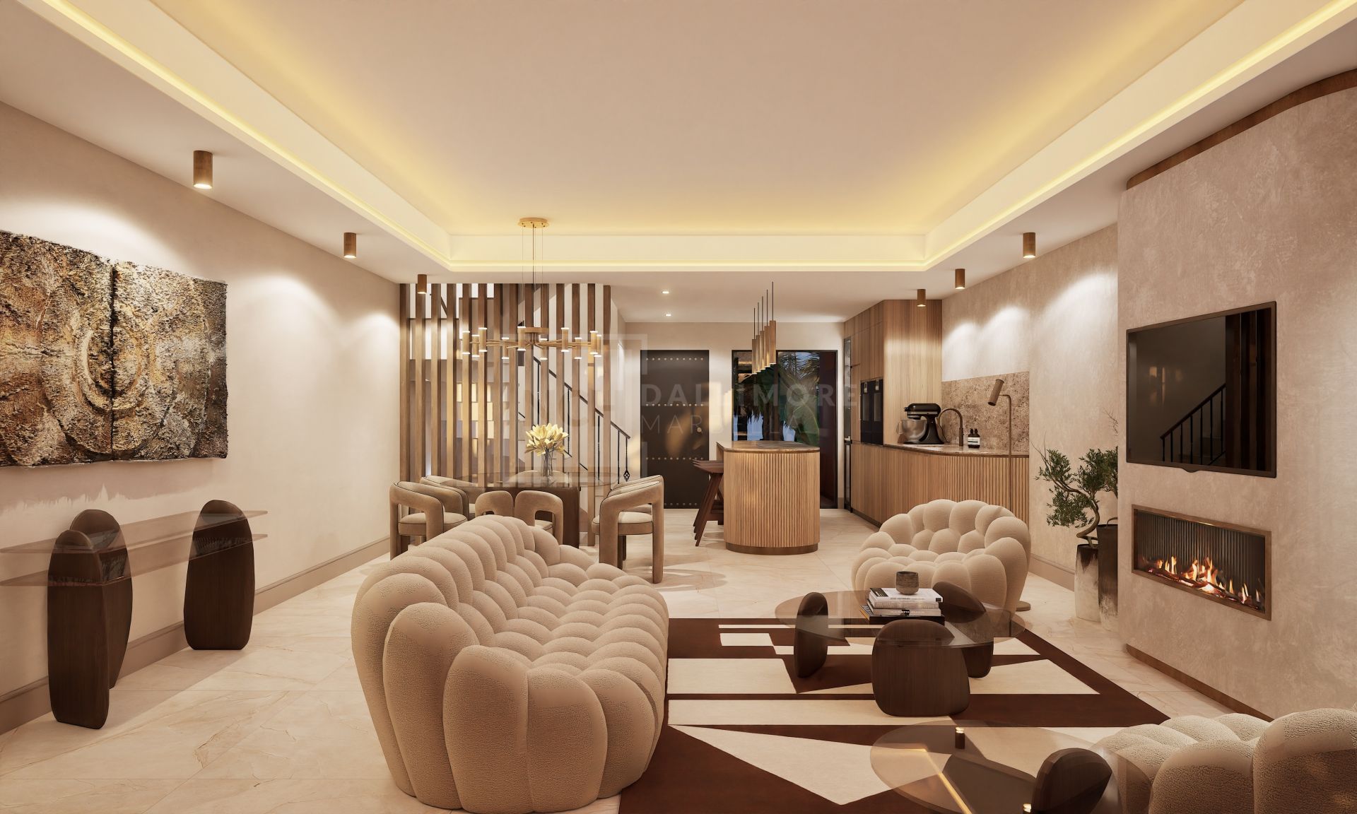 ELEGANT TOWNHOUSE ON MARBELLA'S GOLDEN MILE