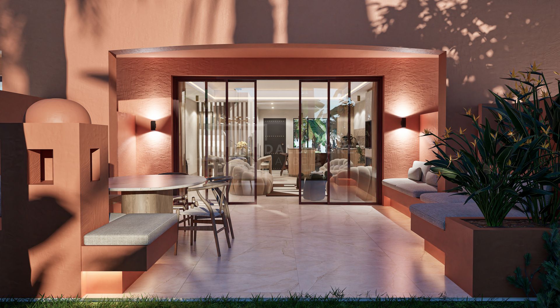 ELEGANT TOWNHOUSE ON MARBELLA'S GOLDEN MILE