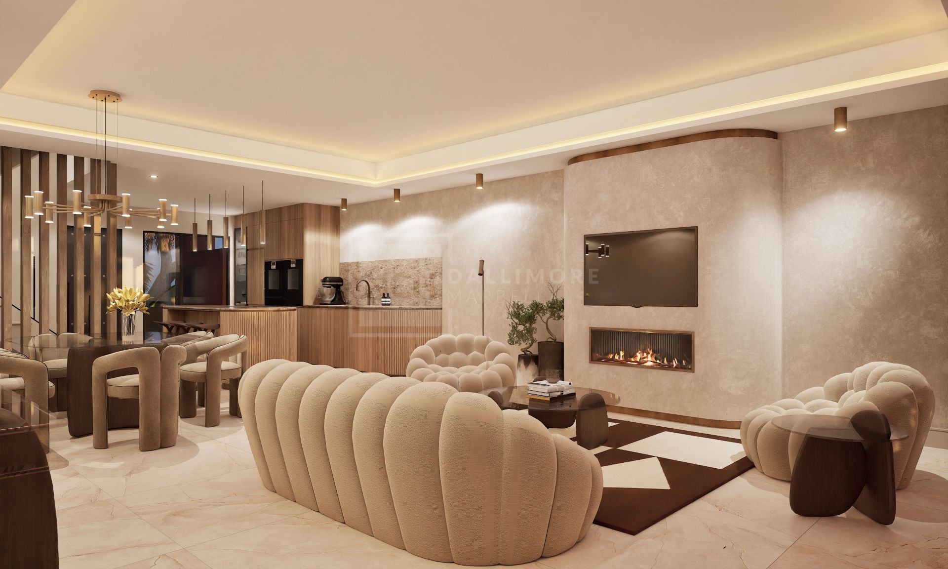 ELEGANT TOWNHOUSE ON MARBELLA'S GOLDEN MILE