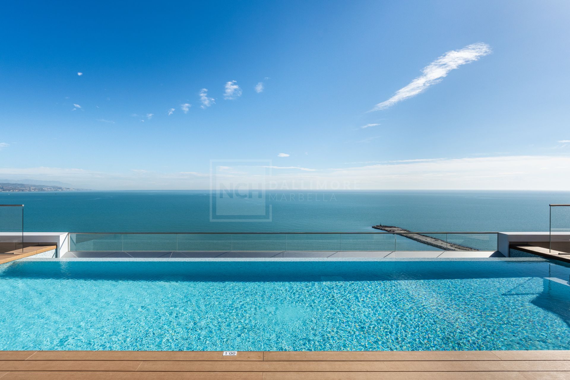 BEACHFRONT 4-BEDROOM APARTMENT WITH TERRACE, SPA, POOLS, AND CO-WORKING AREA