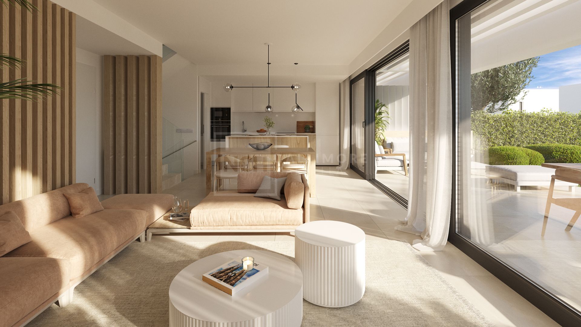 FRONTLINE GOLF SEMI-DETACHED 3-BEDROOM VILLA LOCATED NEXT TO ATALAYA GOLF & COUNTRY CLUB, ESTEPONA