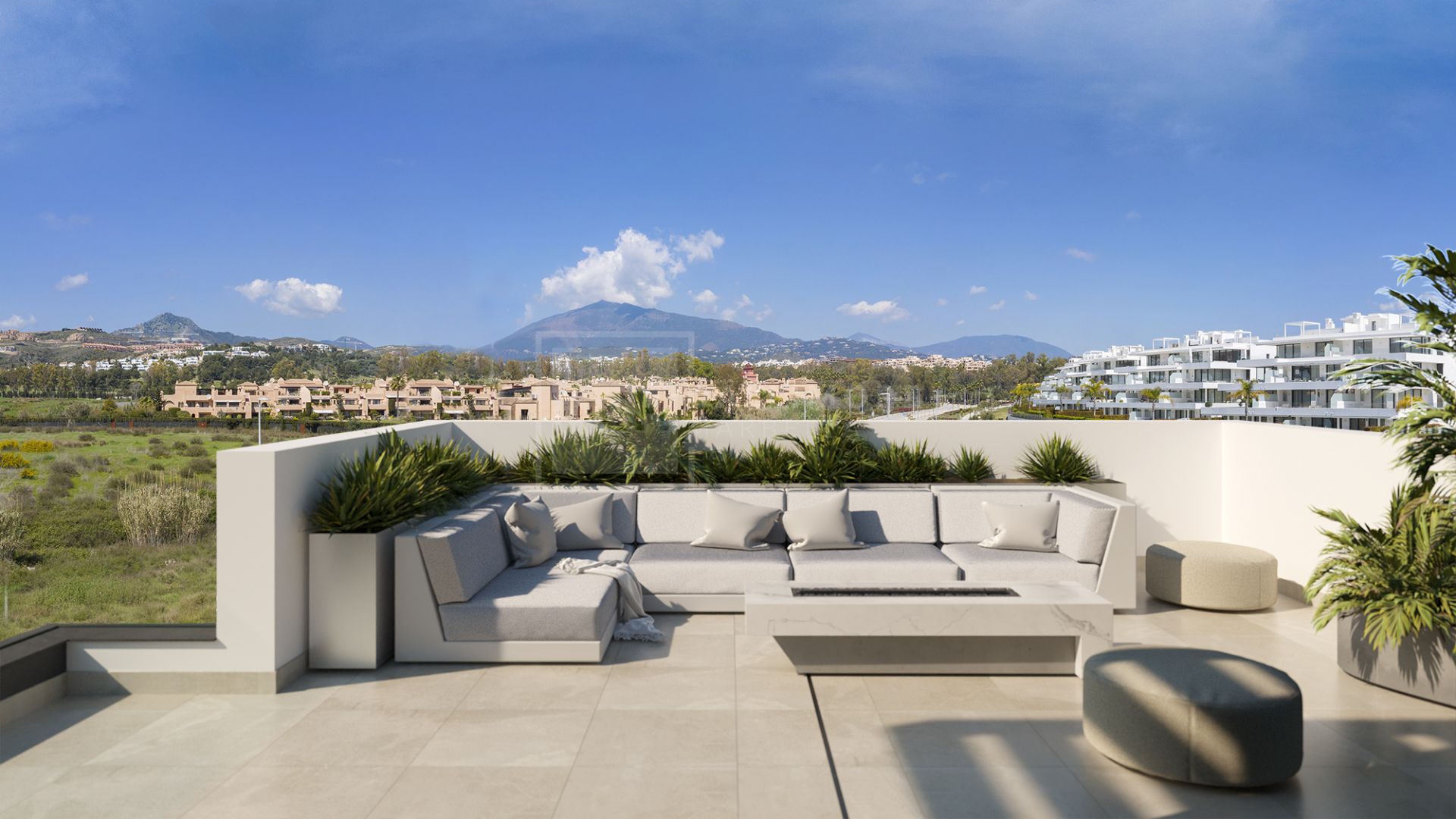 FRONTLINE GOLF SEMI-DETACHED 3-BEDROOM VILLA LOCATED NEXT TO ATALAYA GOLF & COUNTRY CLUB, ESTEPONA
