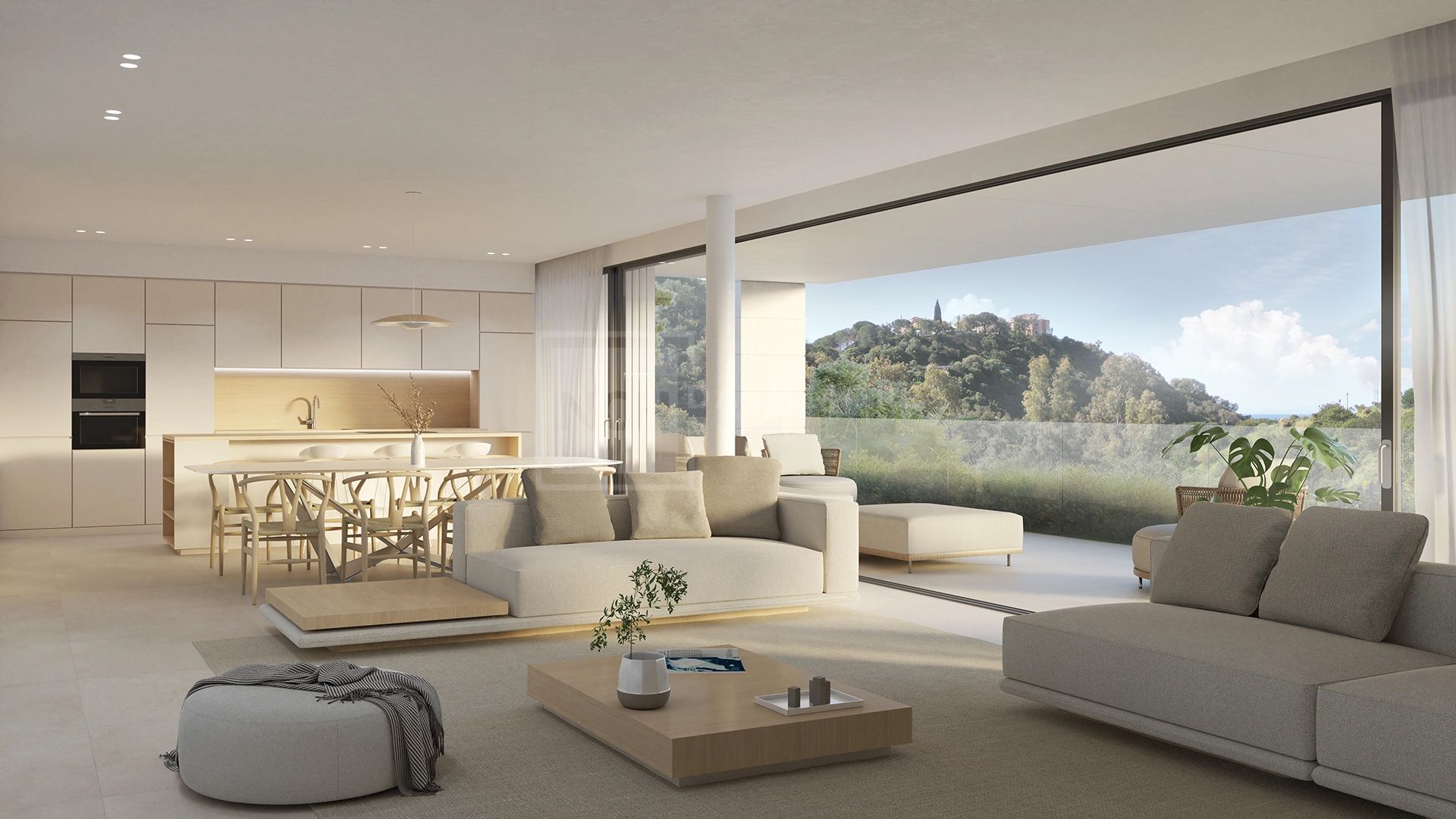 ELEGANT & CONTEMPORARY 2 BEDROOM DUPLEX PENTHOUSE SURROUNDED BY NATURE IN MARBELLA EAST