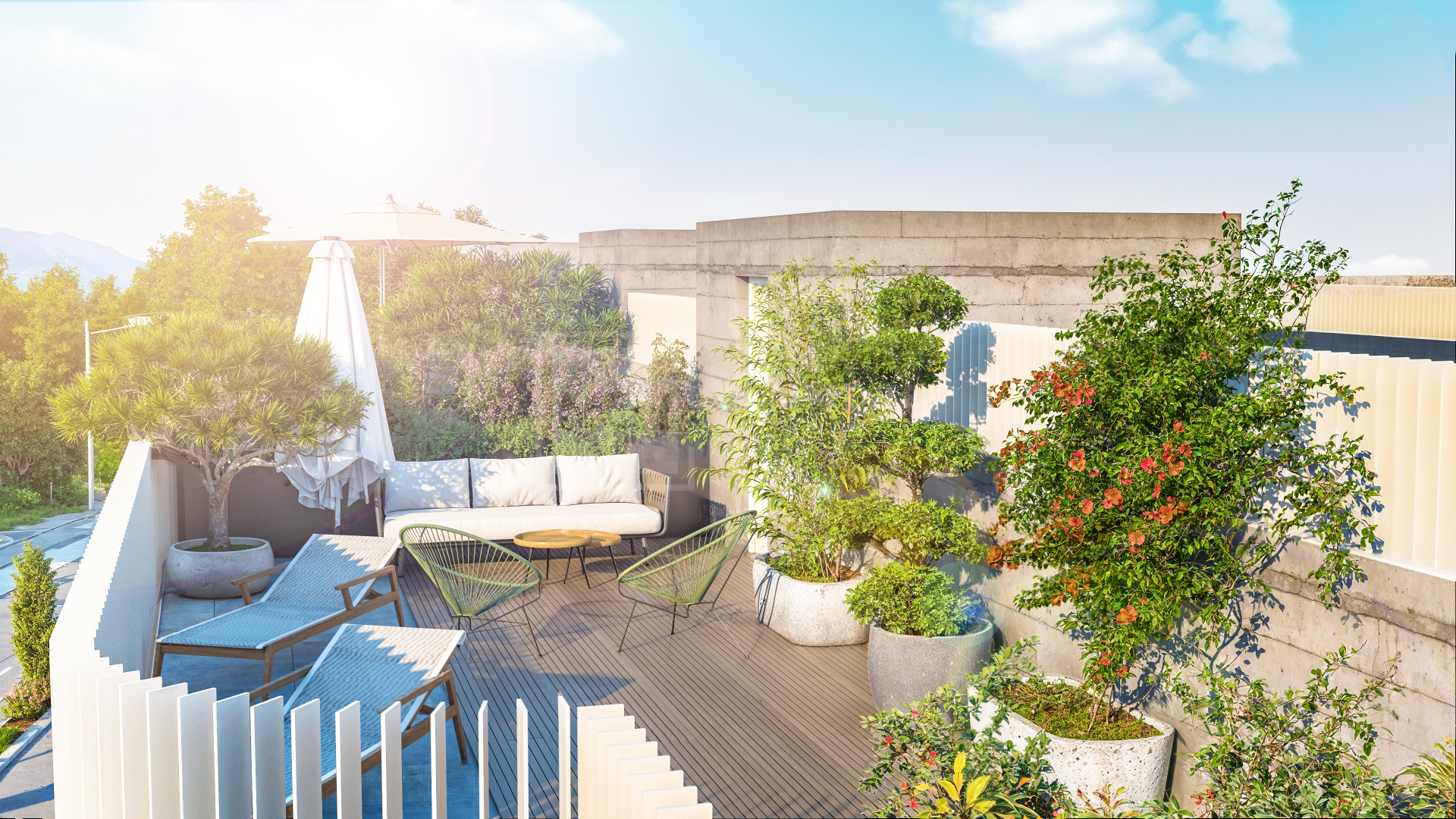 2 BEDROOM PENTHOUSE WITH ROOFTOP TERRACE